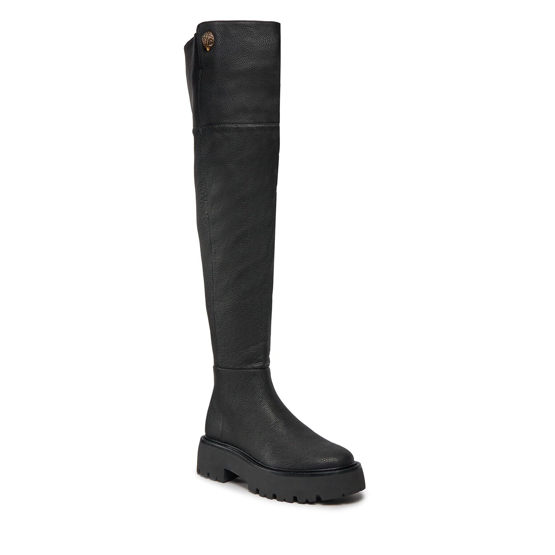 Kurt Geiger Ботуши 225-Shoreditch Otk Chunky 655100109 Черен - Pepit.bg