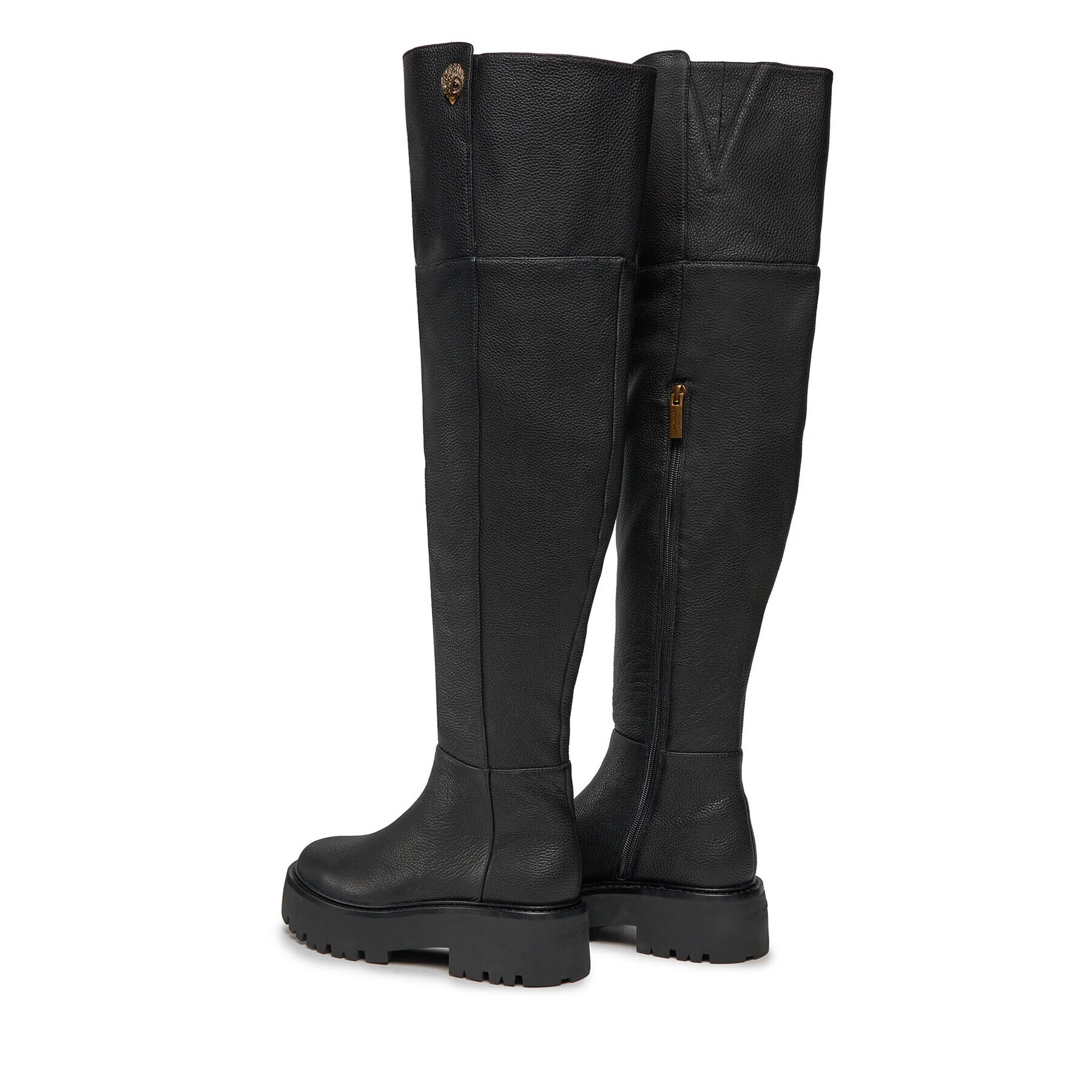 Kurt Geiger Ботуши 225-Shoreditch Otk Chunky 655100109 Черен - Pepit.bg