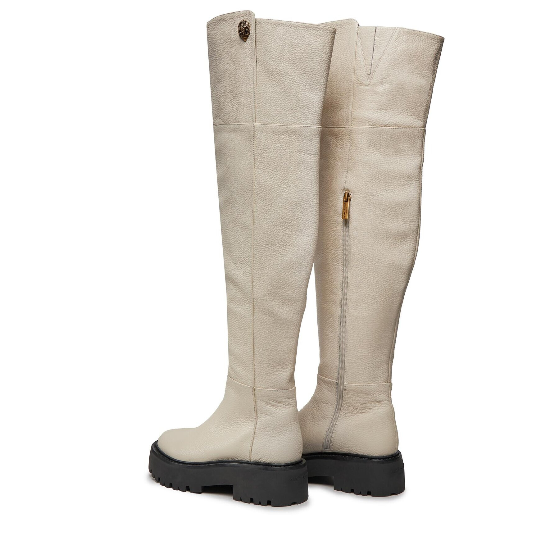 Kurt Geiger Ботуши 225-Shoreditch Otk Chunky 655110109 Бял - Pepit.bg