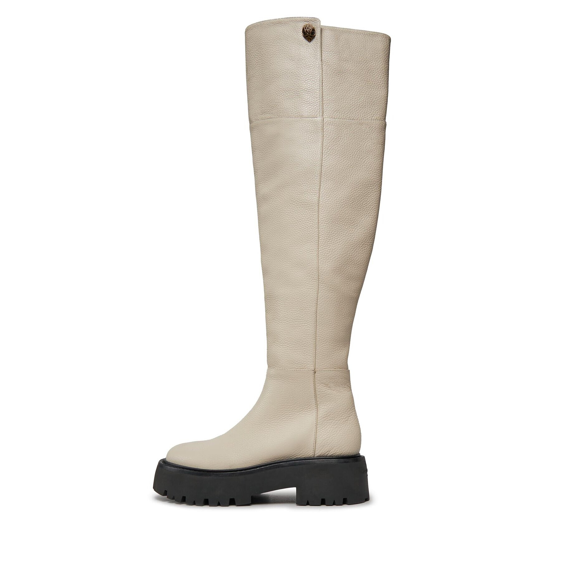 Kurt Geiger Ботуши 225-Shoreditch Otk Chunky 655110109 Бял - Pepit.bg
