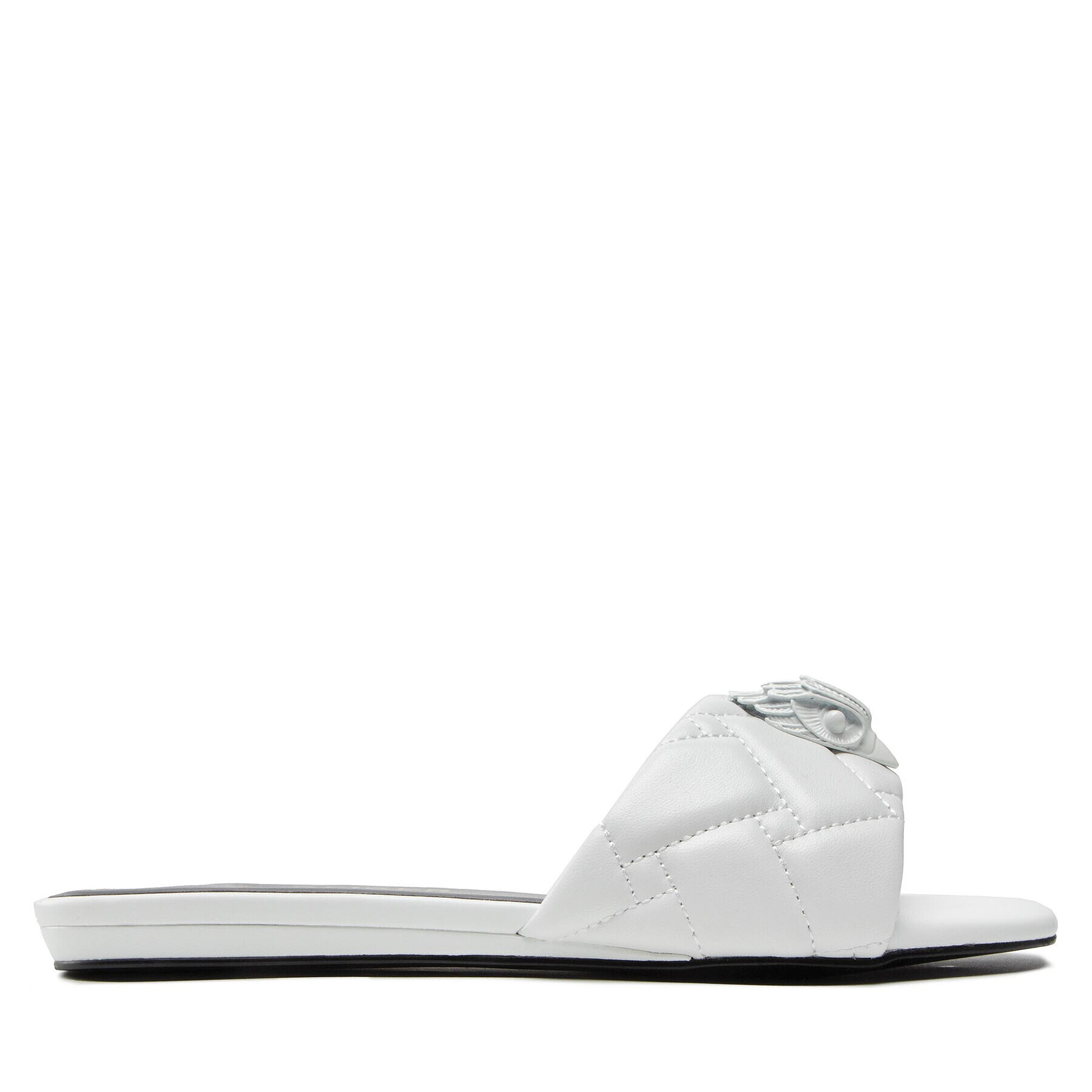 Kurt Geiger Чехли Kensington Flat Sandal 8496110109 Бял - Pepit.bg