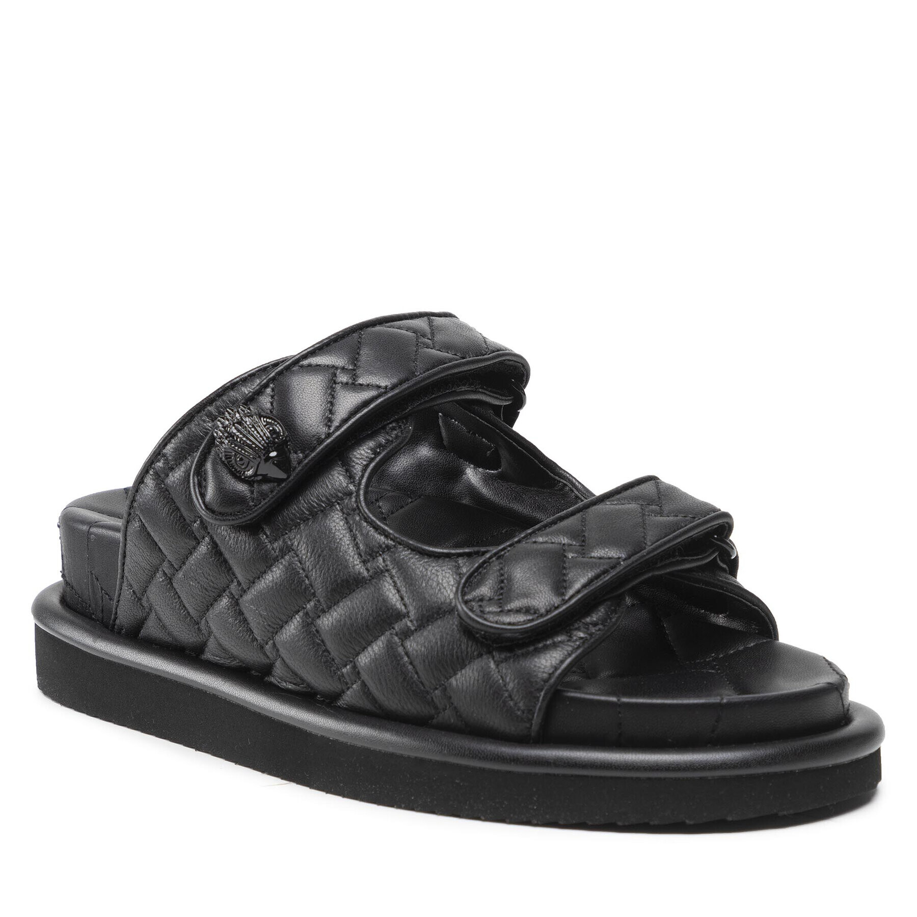 Kurt Geiger Чехли Orson Slide 8650500109 Черен - Pepit.bg