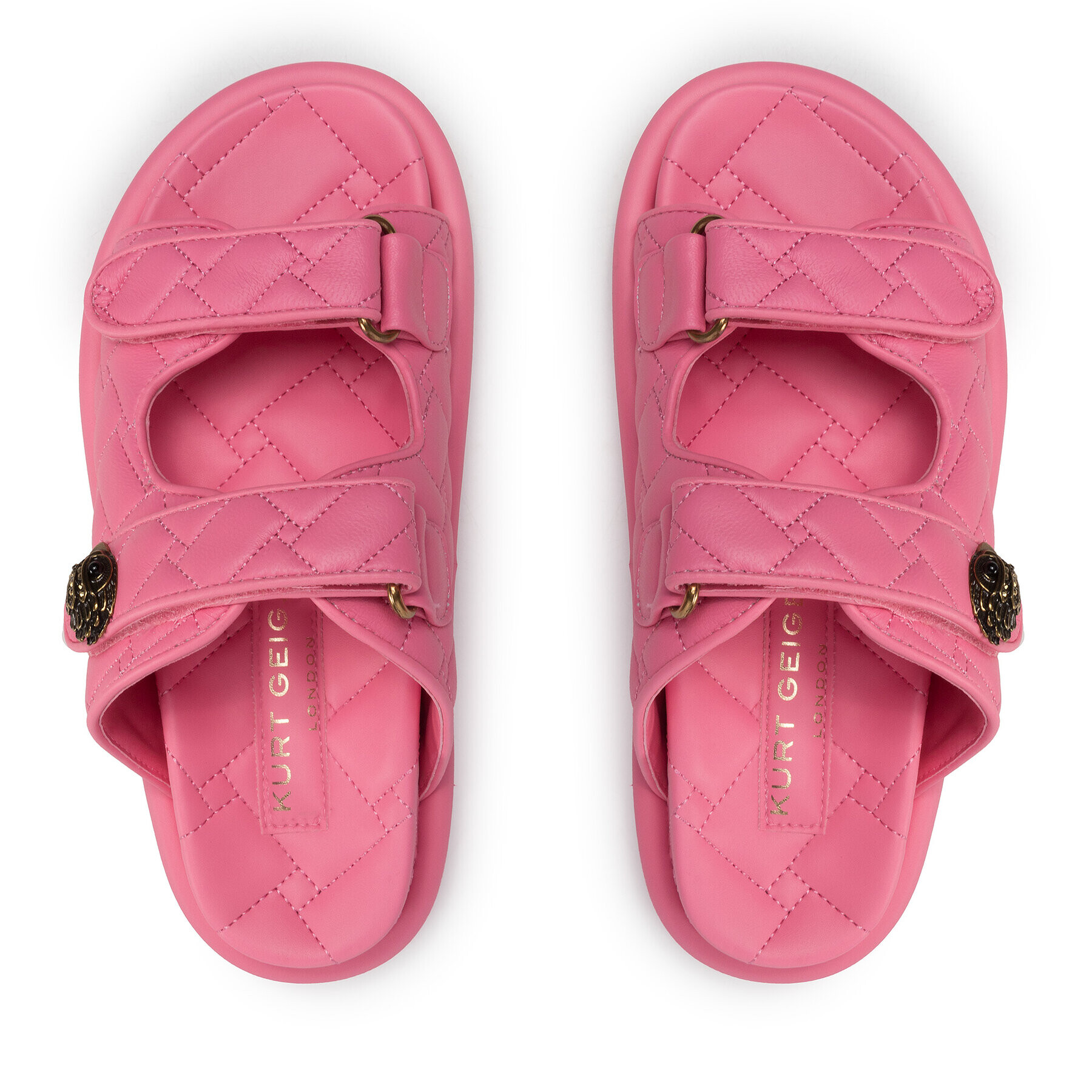 Kurt Geiger Чехли Orson Slide 8650598109 Розов - Pepit.bg