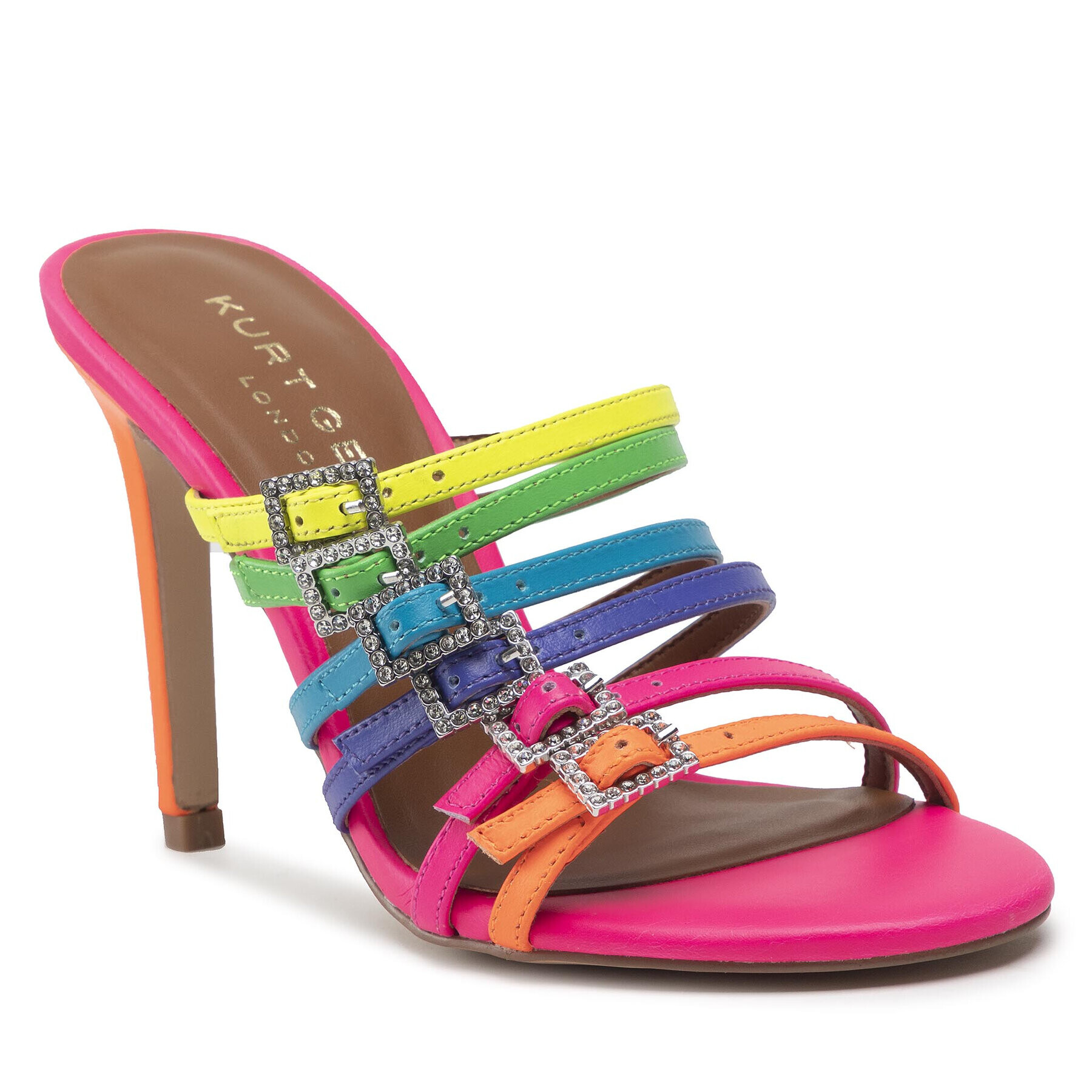 Kurt Geiger Чехли Pierra Mule 8882799109 Цветен - Pepit.bg