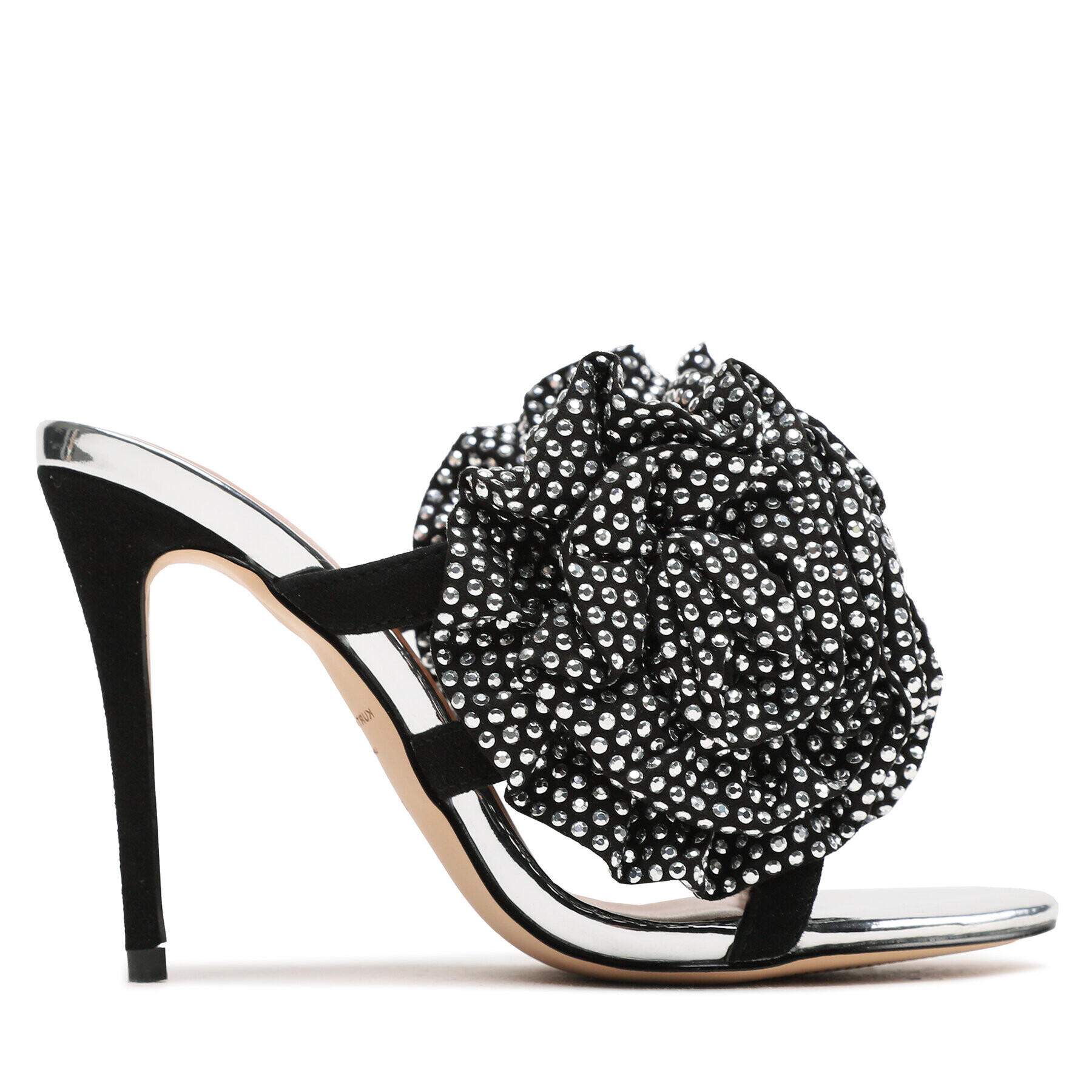 Kurt Geiger Чехли 225-Pierra Mule Bloom 9990867209 Сребрист - Pepit.bg