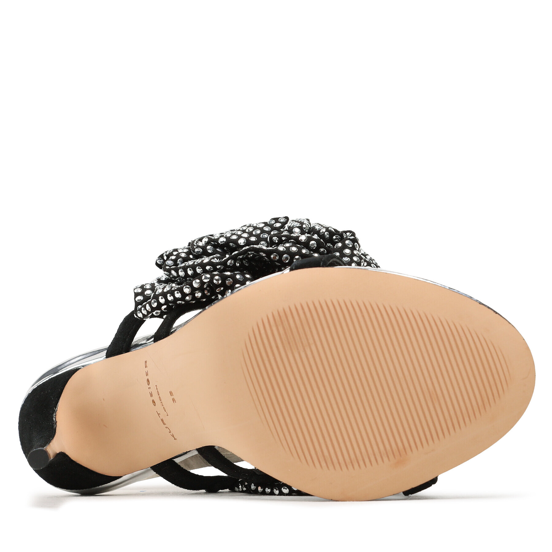 Kurt Geiger Чехли 225-Pierra Mule Bloom 9990867209 Сребрист - Pepit.bg