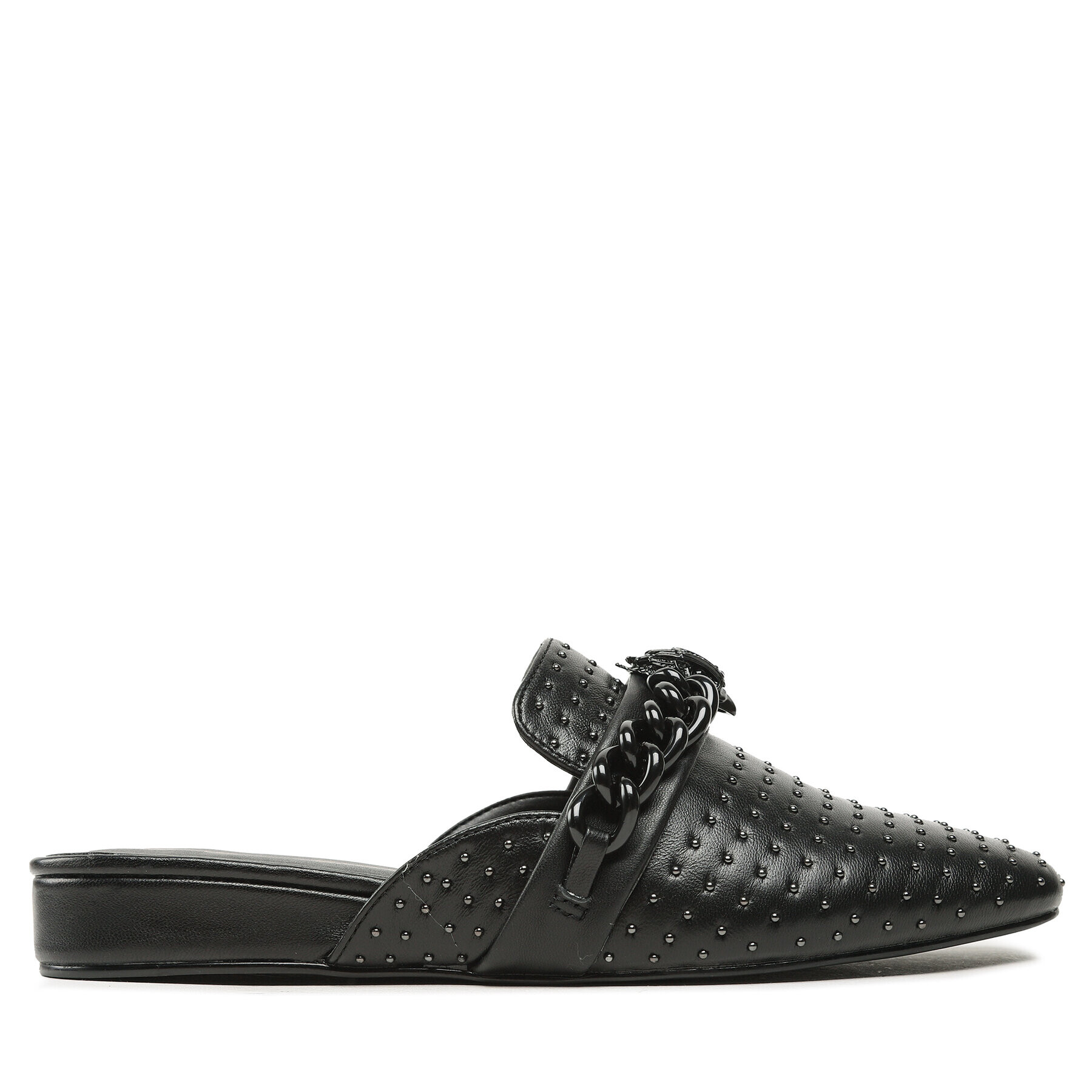 Kurt Geiger Чехли Chelsea Mule Drench 8488000109 Черен - Pepit.bg