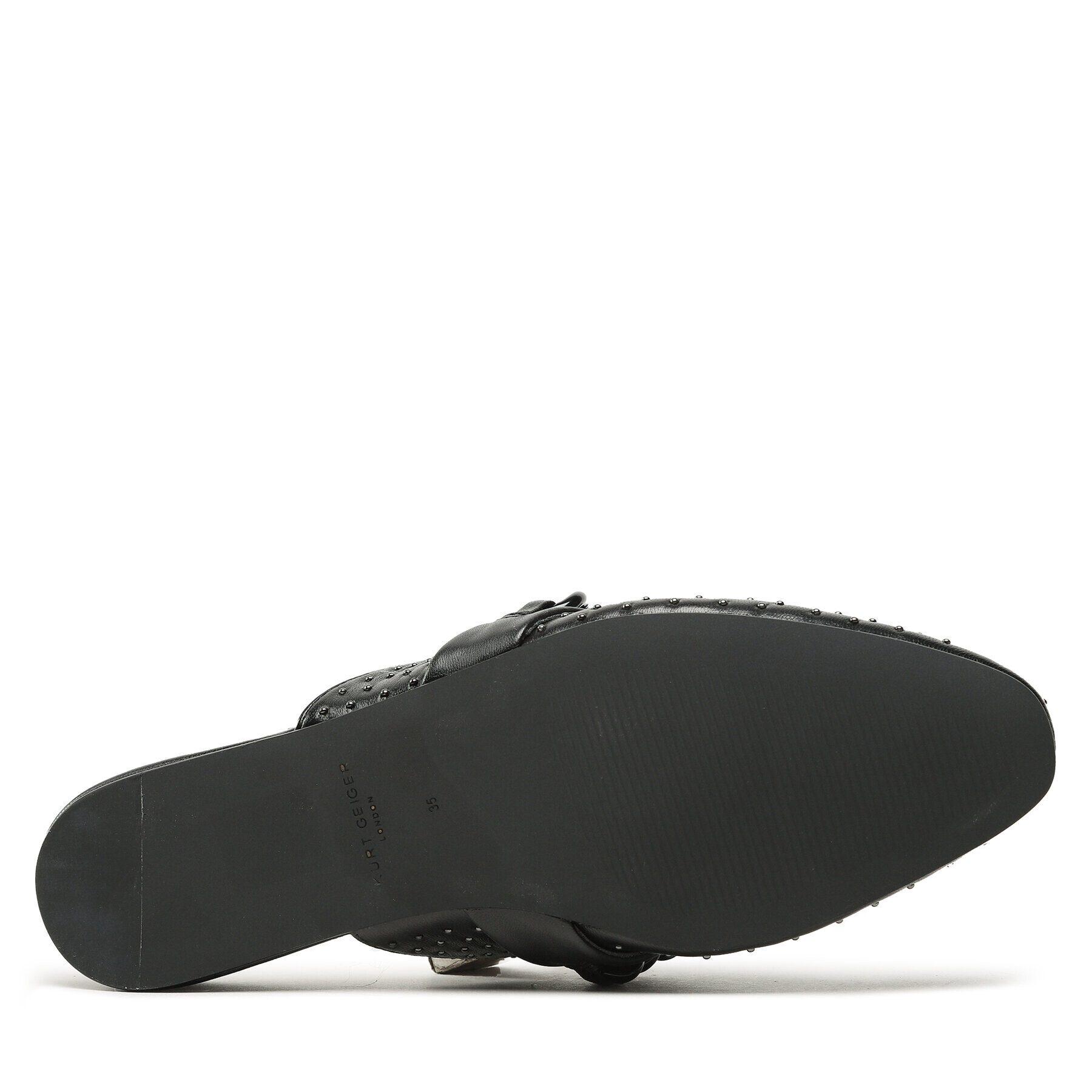 Kurt Geiger Чехли Chelsea Mule Drench 8488000109 Черен - Pepit.bg