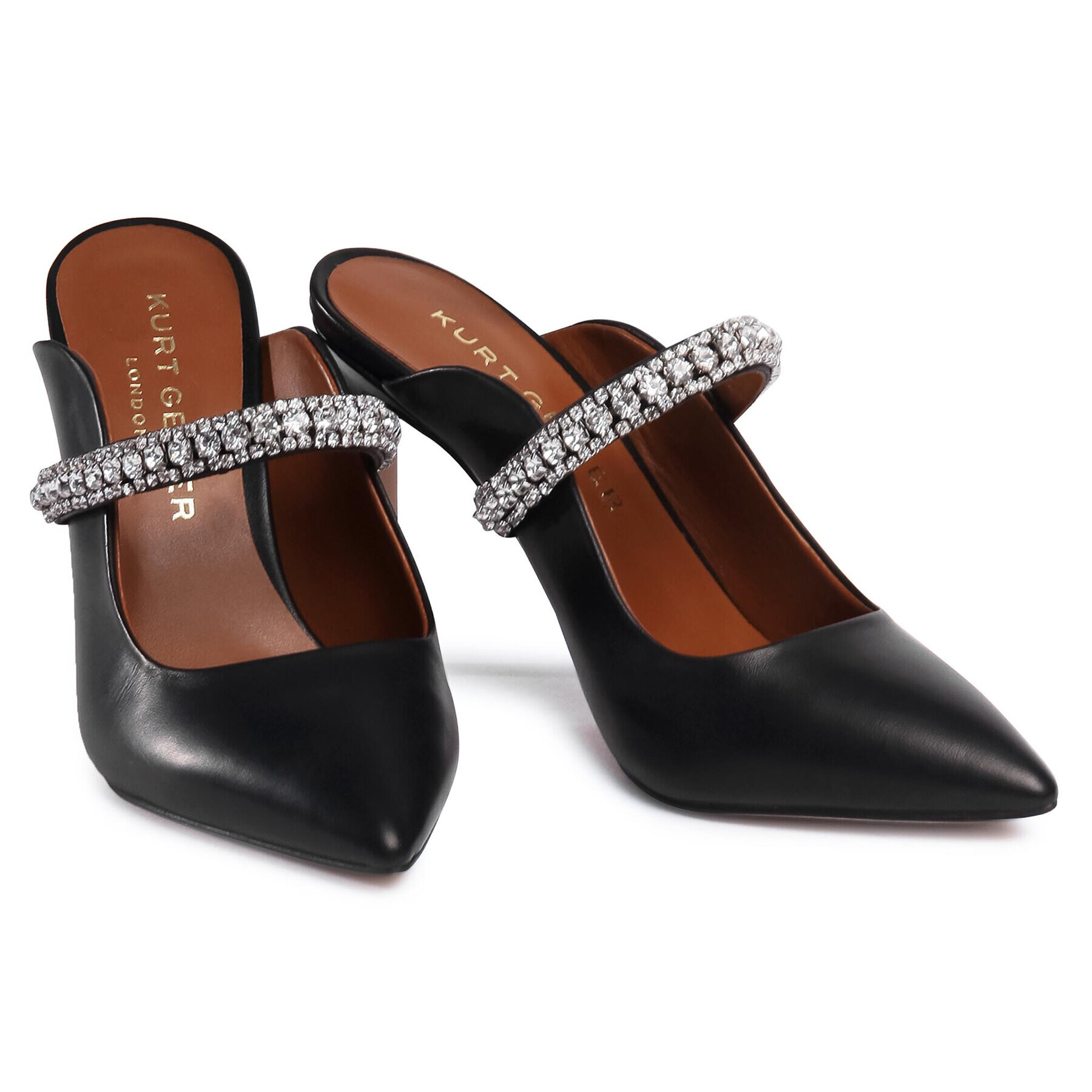 Kurt Geiger Чехли Duke 3202300109 Черен - Pepit.bg