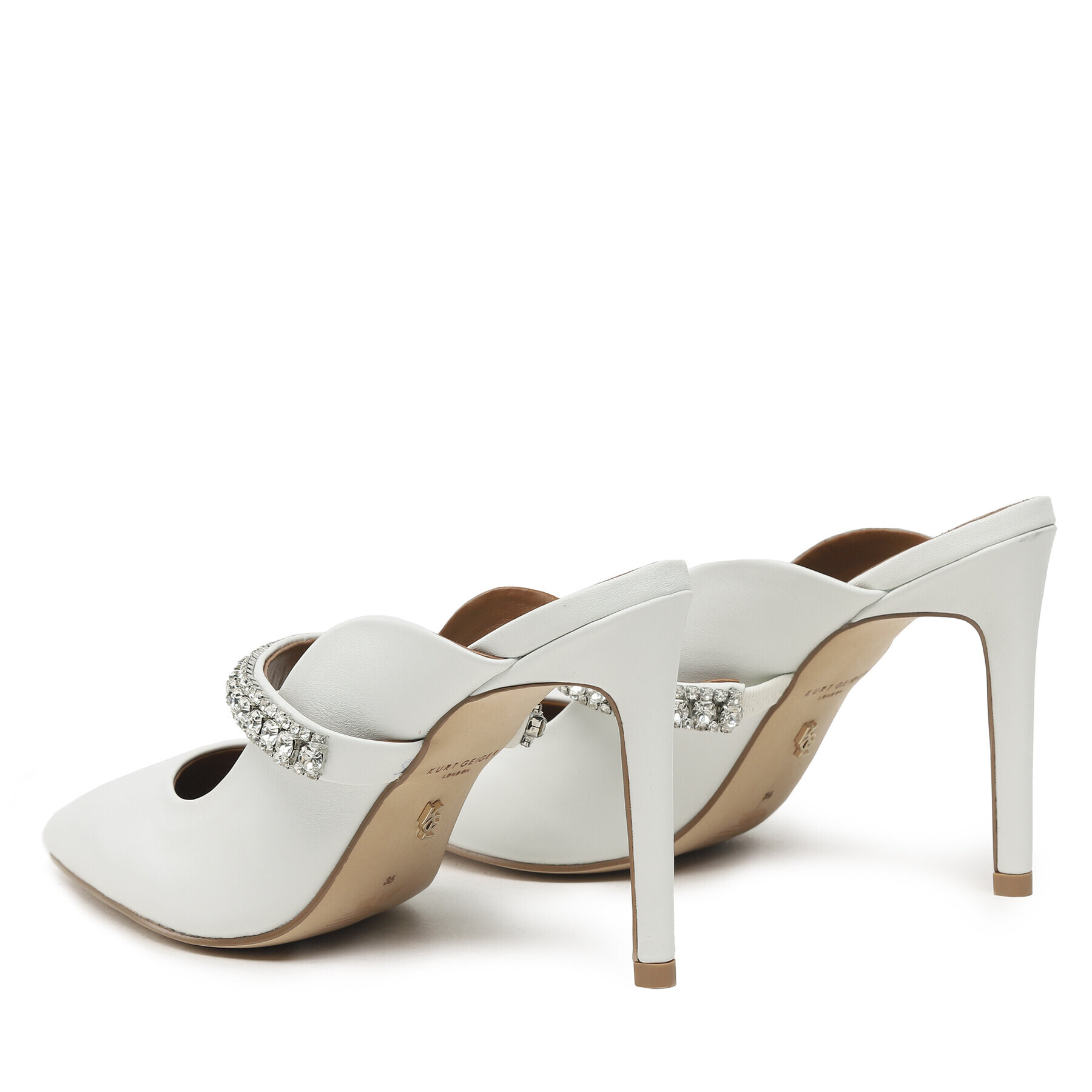 Kurt Geiger Чехли Duke 3202310109 Бял - Pepit.bg