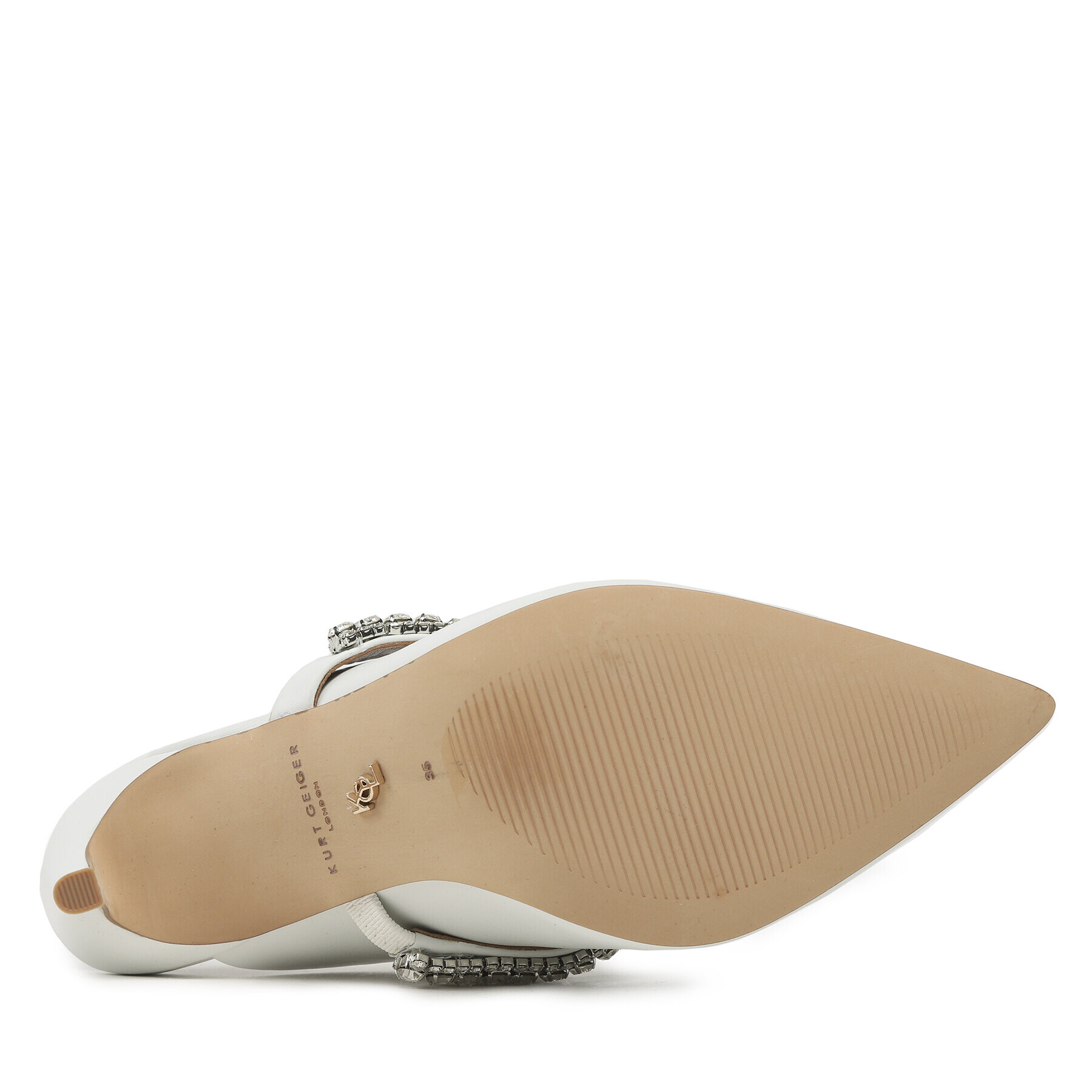Kurt Geiger Чехли Duke 3202310109 Бял - Pepit.bg