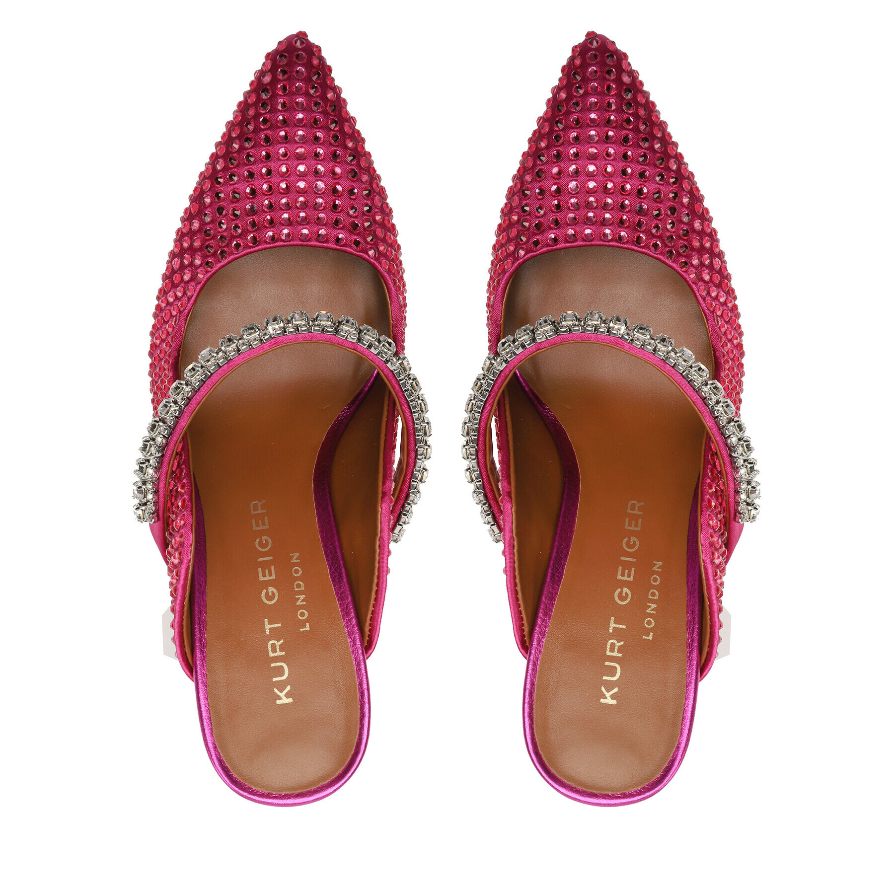 Kurt Geiger Чехли Duke Crystal 9559052609 Розов - Pepit.bg