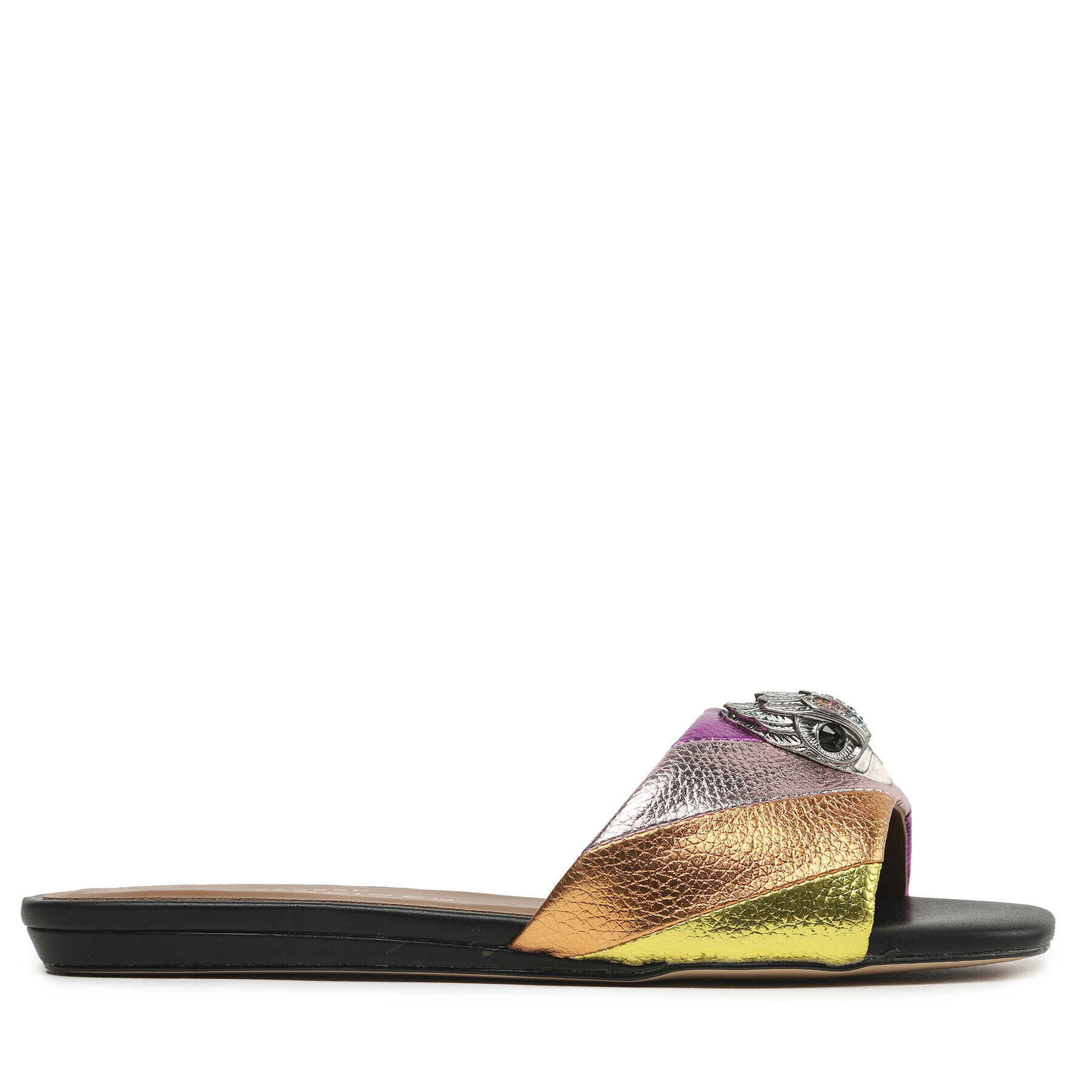 Kurt Geiger Чехли Kensington Flat Sandal 8496169109 Цветен - Pepit.bg