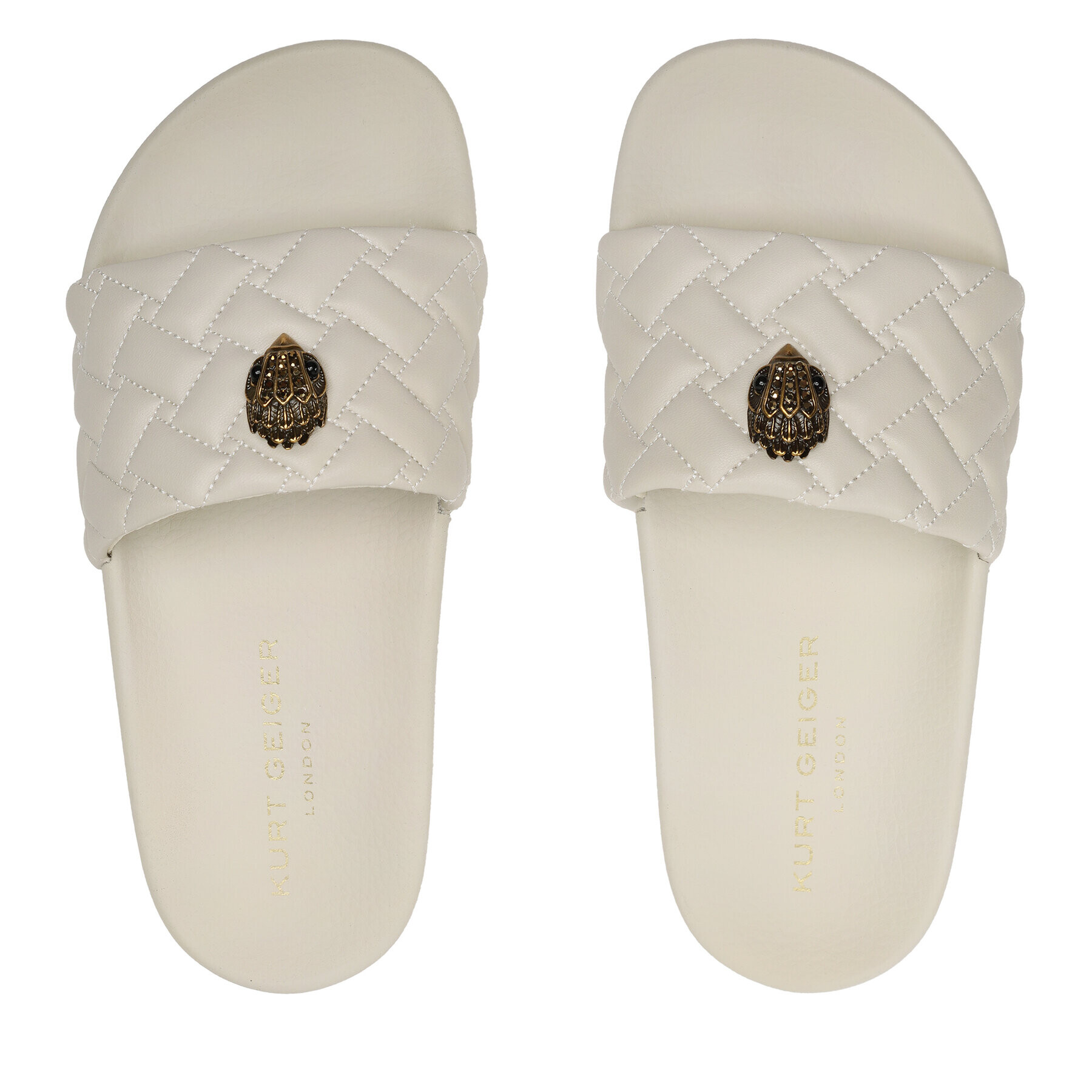 Kurt Geiger Чехли Meena Eagle 7400241979 Екрю - Pepit.bg