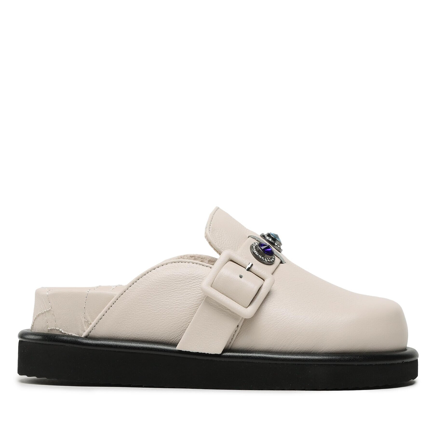 Kurt Geiger Чехли Orson Crystal Mule 9107041109 Бежов - Pepit.bg