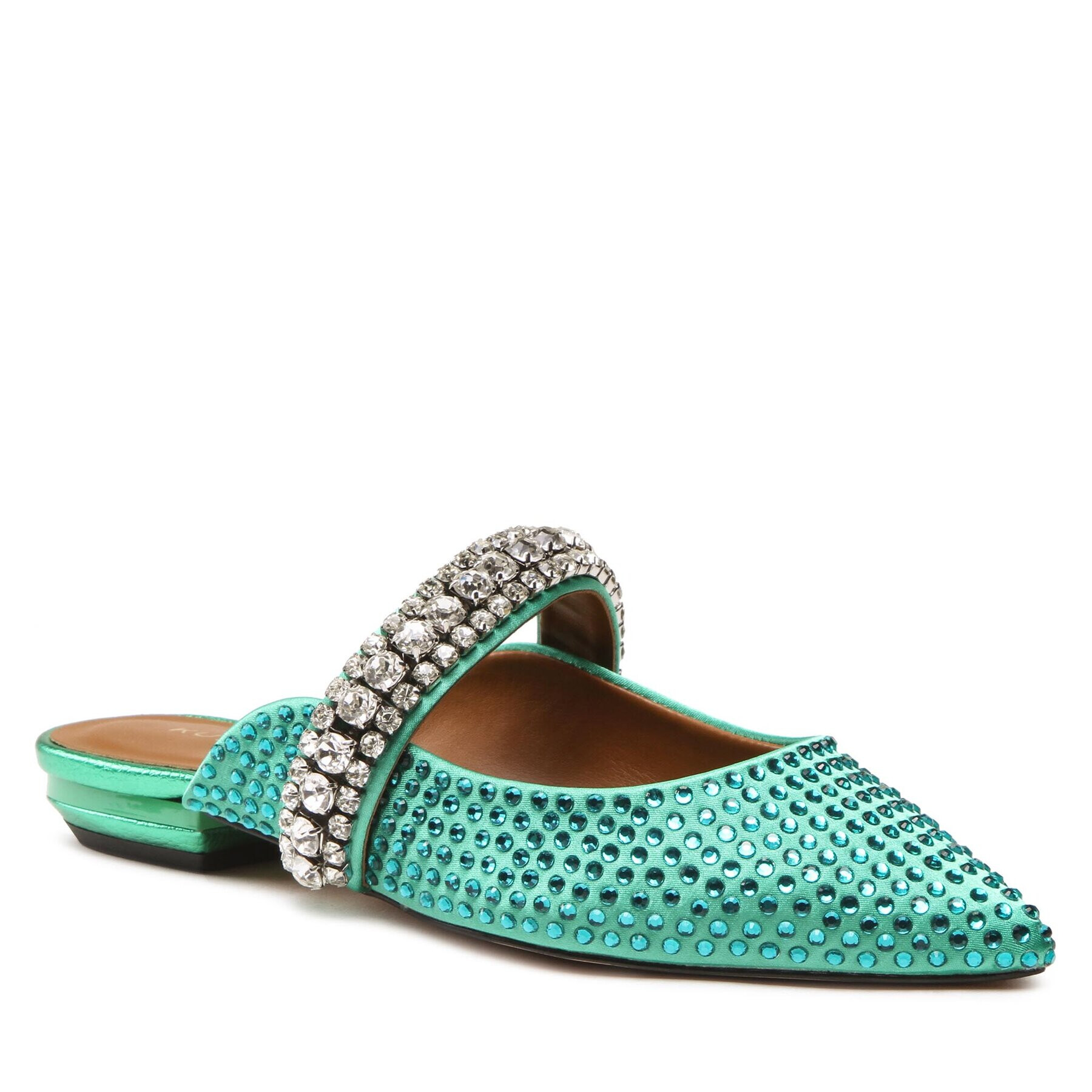 Kurt Geiger Чехли Princley Crystals 9563087609 Зелен - Pepit.bg