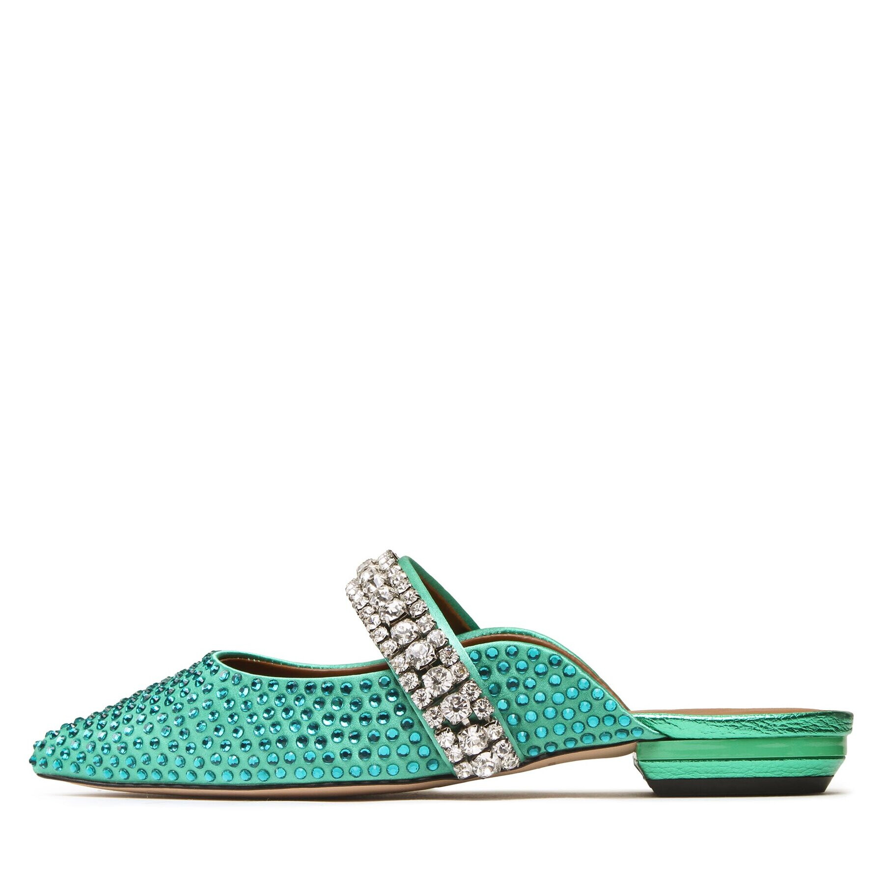 Kurt Geiger Чехли Princley Crystals 9563087609 Зелен - Pepit.bg