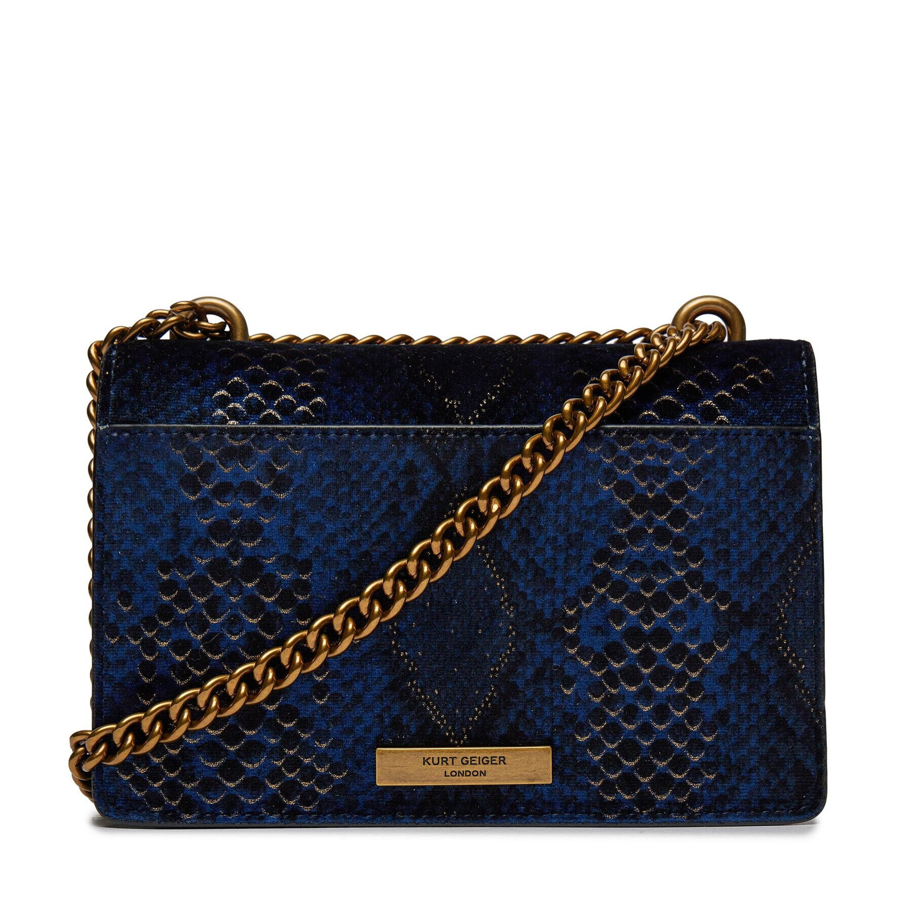 Kurt Geiger Дамска чанта 1280184789 Тъмносин - Pepit.bg