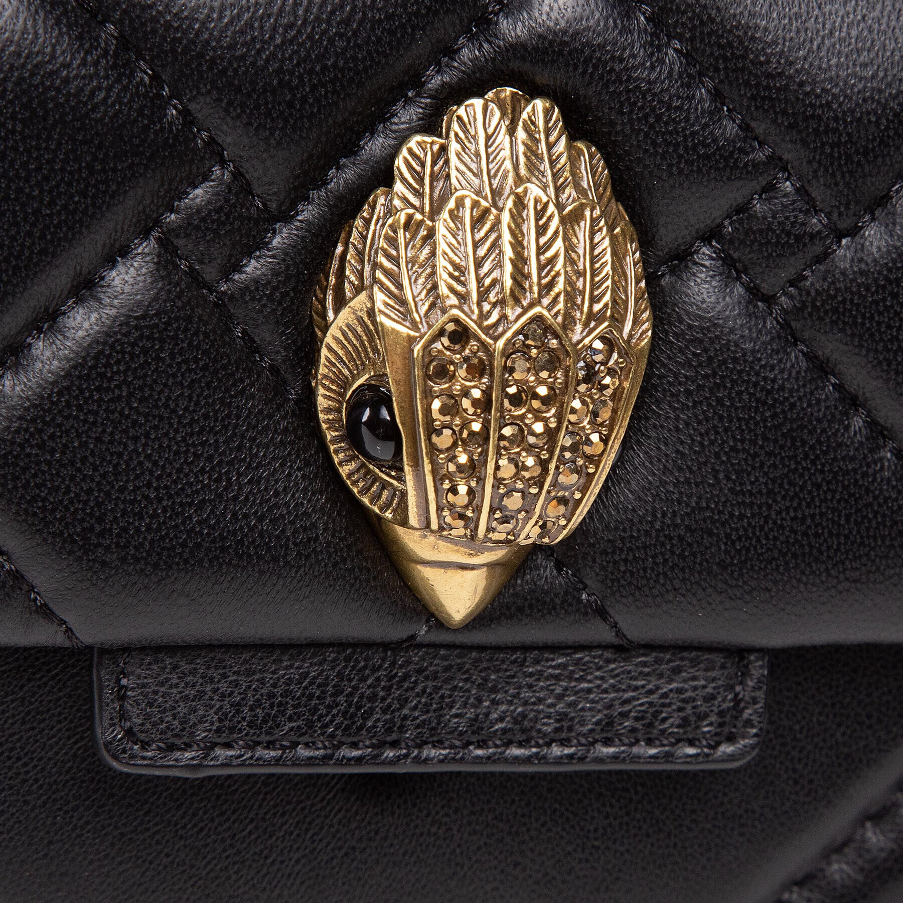 Kurt Geiger Дамска чанта Mini Kensington 1470805109 Черен - Pepit.bg