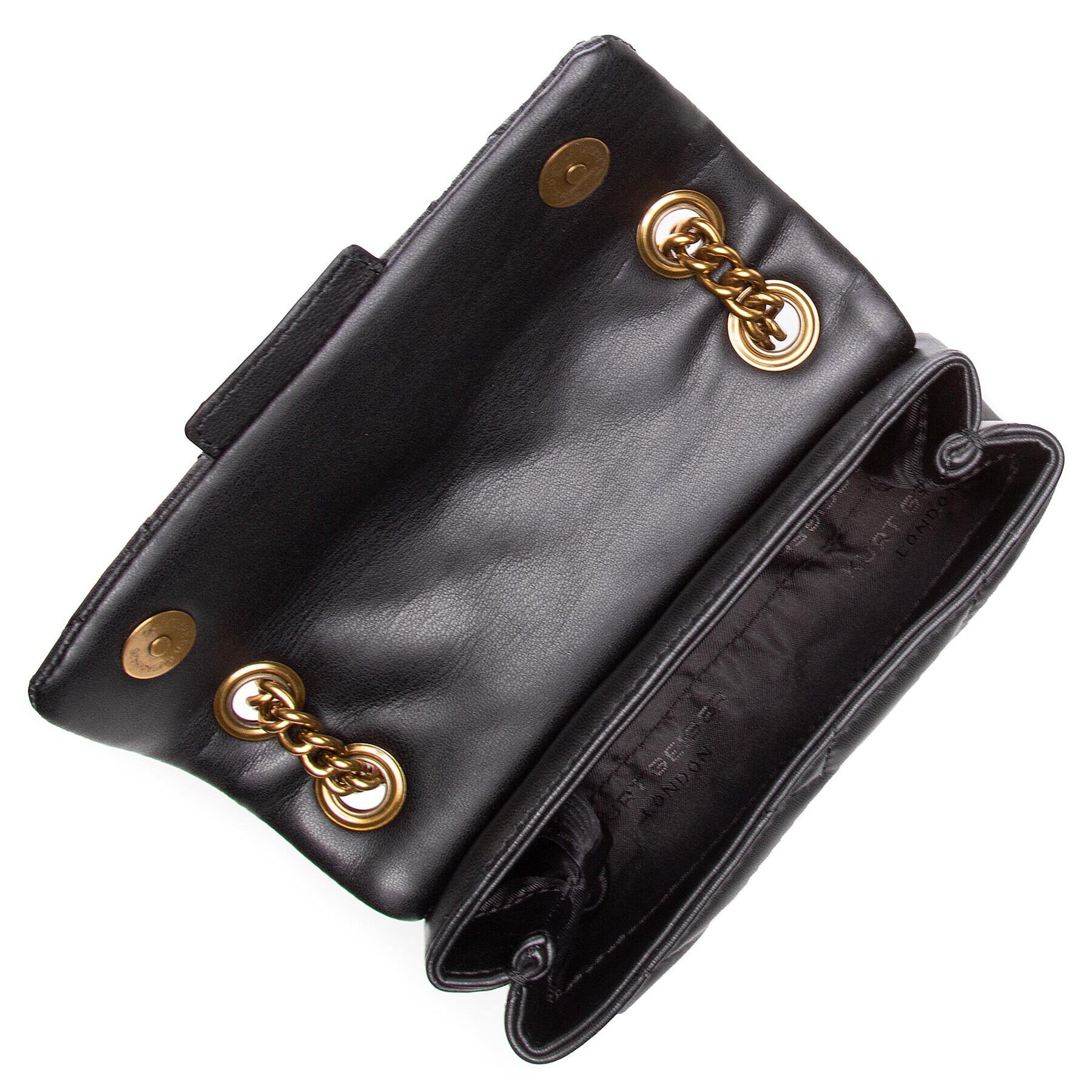 Kurt Geiger Дамска чанта Mini Kensington 1470805109 Черен - Pepit.bg