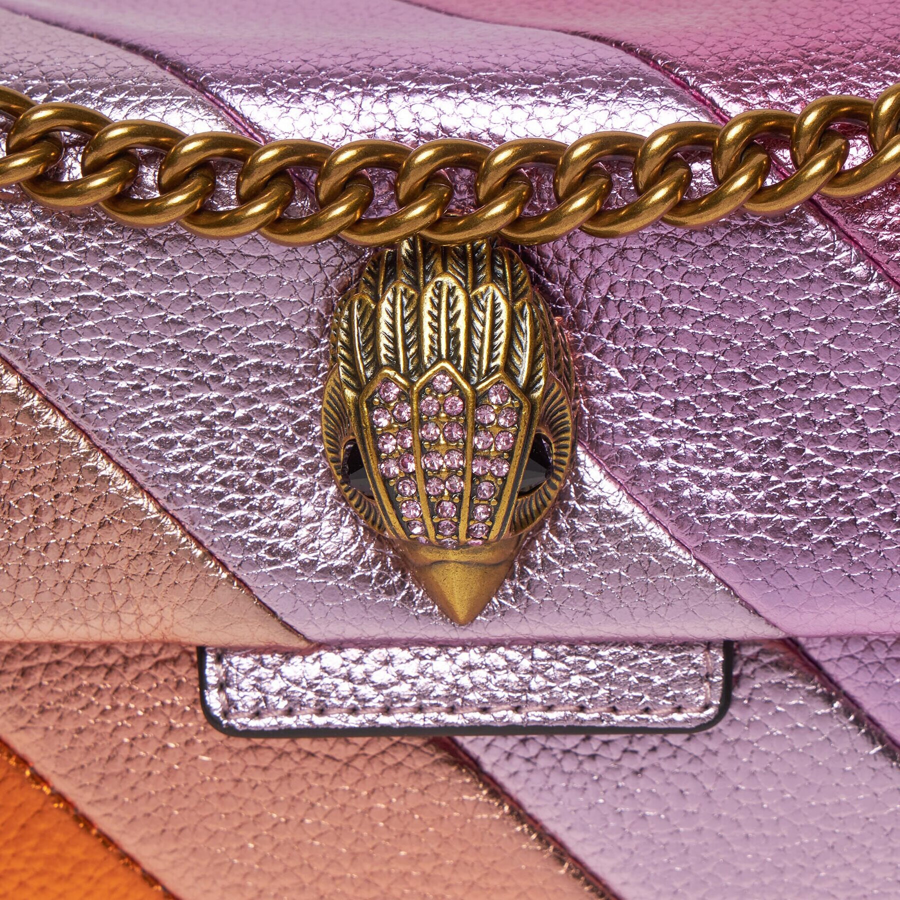 Kurt Geiger Дамска чанта 433357109 Розов - Pepit.bg