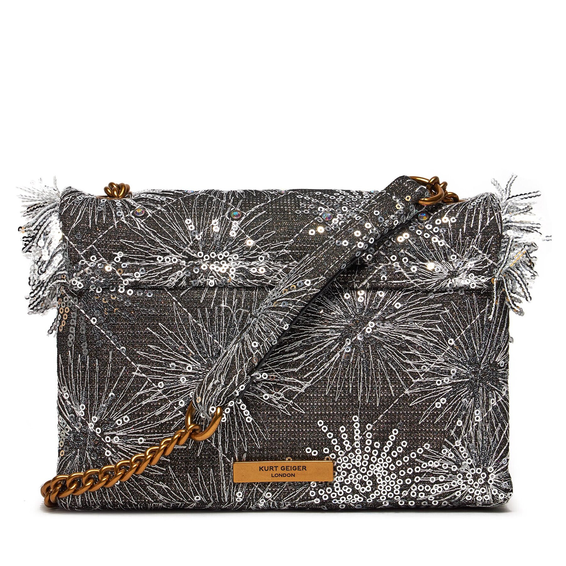 Kurt Geiger Дамска чанта 627905609 Черен - Pepit.bg