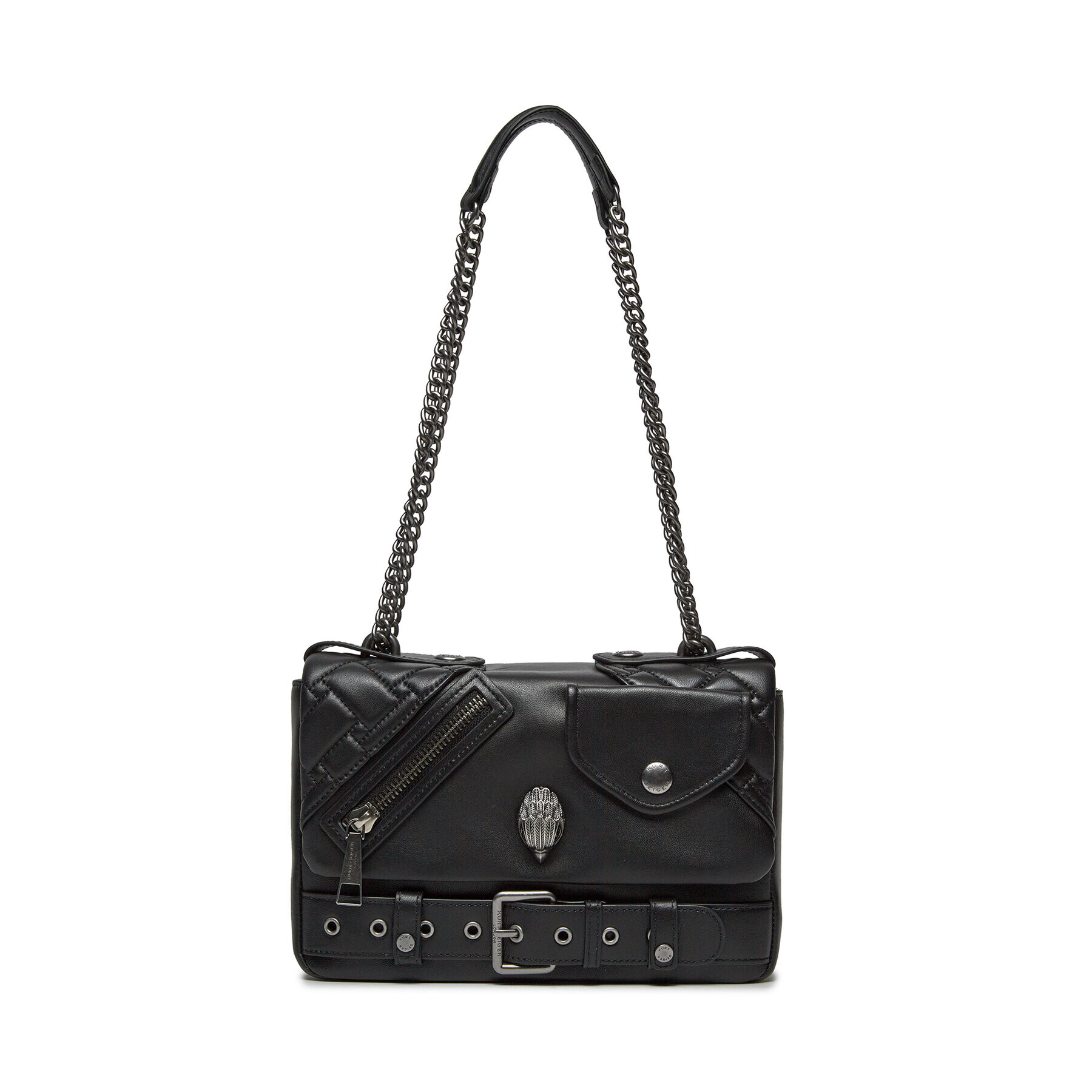 Kurt Geiger Дамска чанта 690-Hackney Bag 497400109 Черен - Pepit.bg