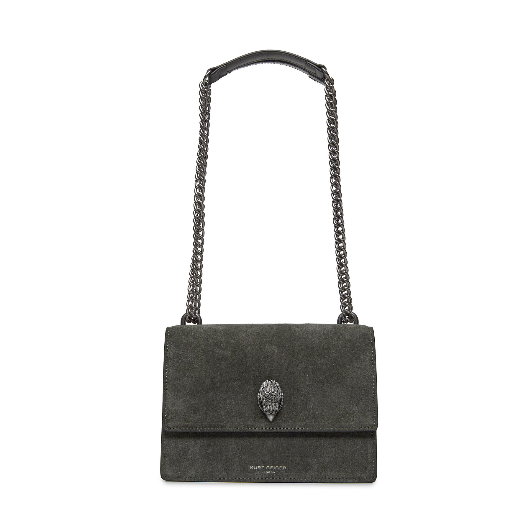 Kurt Geiger Дамска чанта 690-Shoreditch Cross Body 9540420209 Сив - Pepit.bg