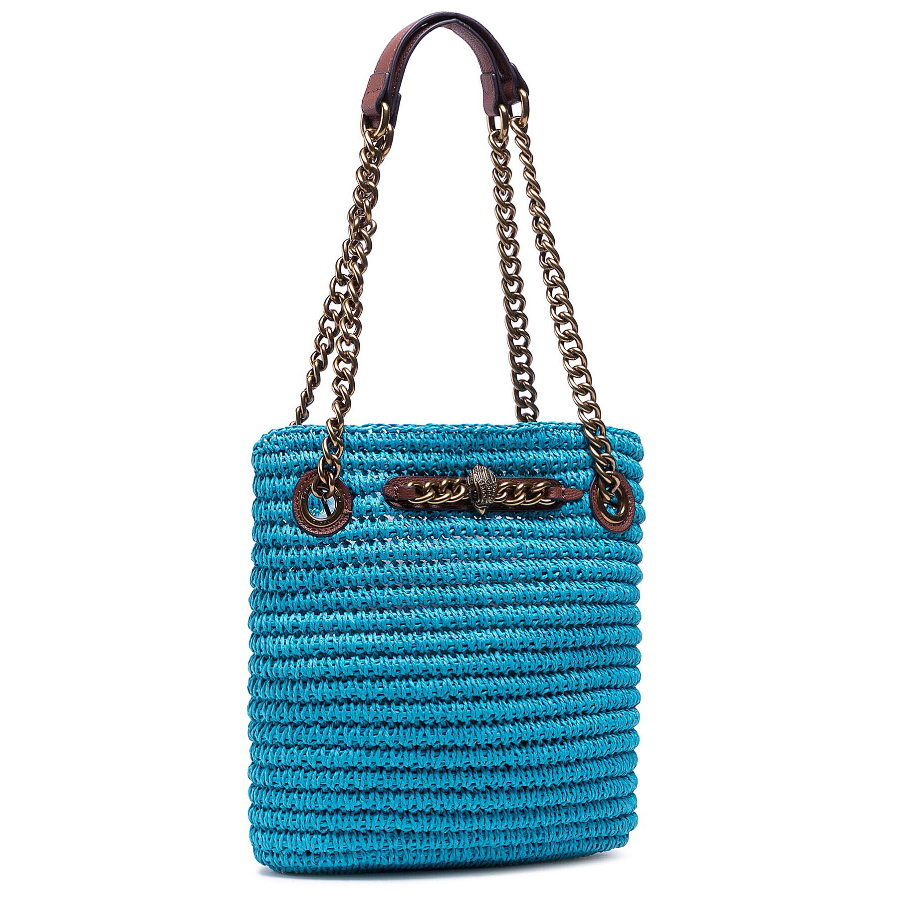 Kurt Geiger Дамска чанта Chelsea 7387782999 Син - Pepit.bg