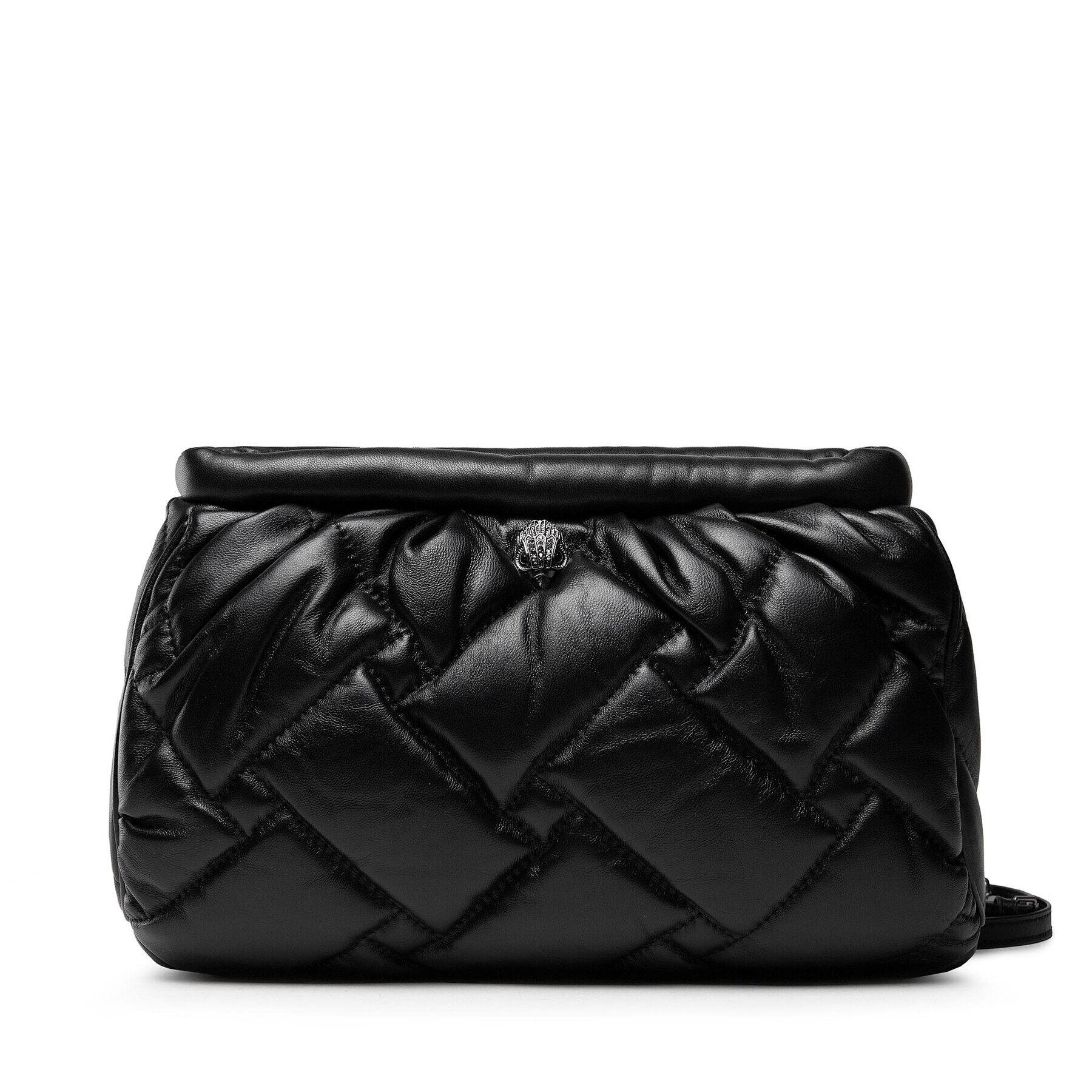 Kurt Geiger Дамска чанта Kensington Soft Clutch Черен - Pepit.bg