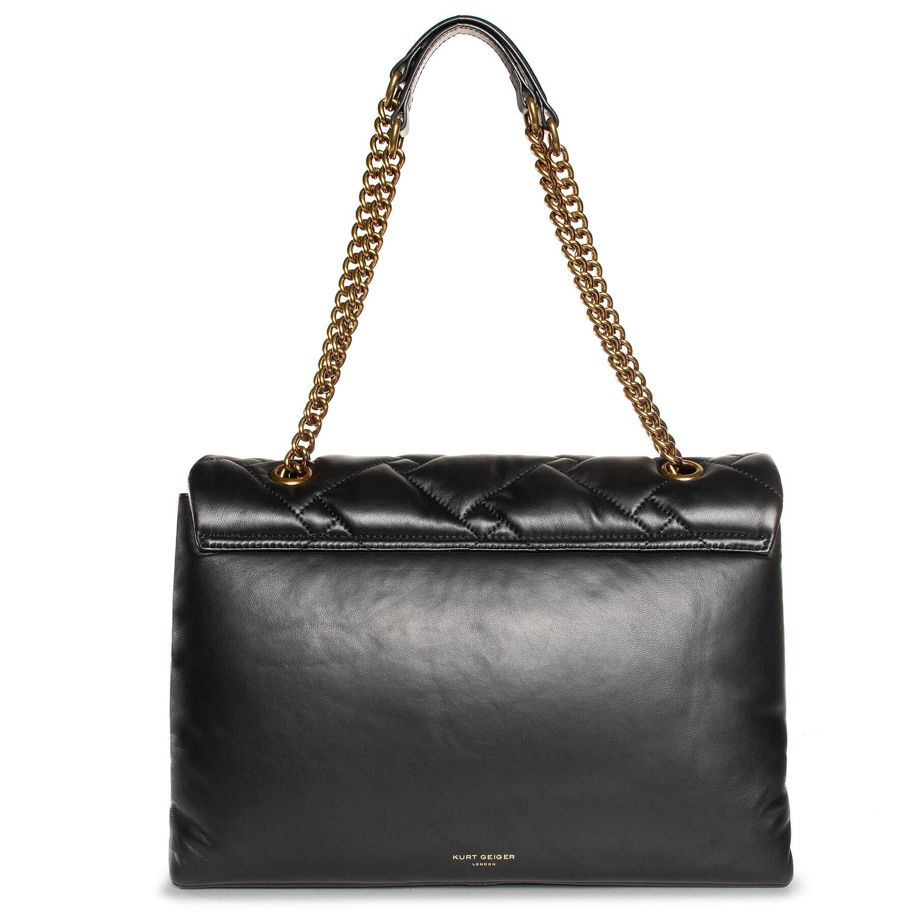 Kurt Geiger Дамска чанта Kensington Soft Xxl Soft Bag 4708500109 Черен - Pepit.bg