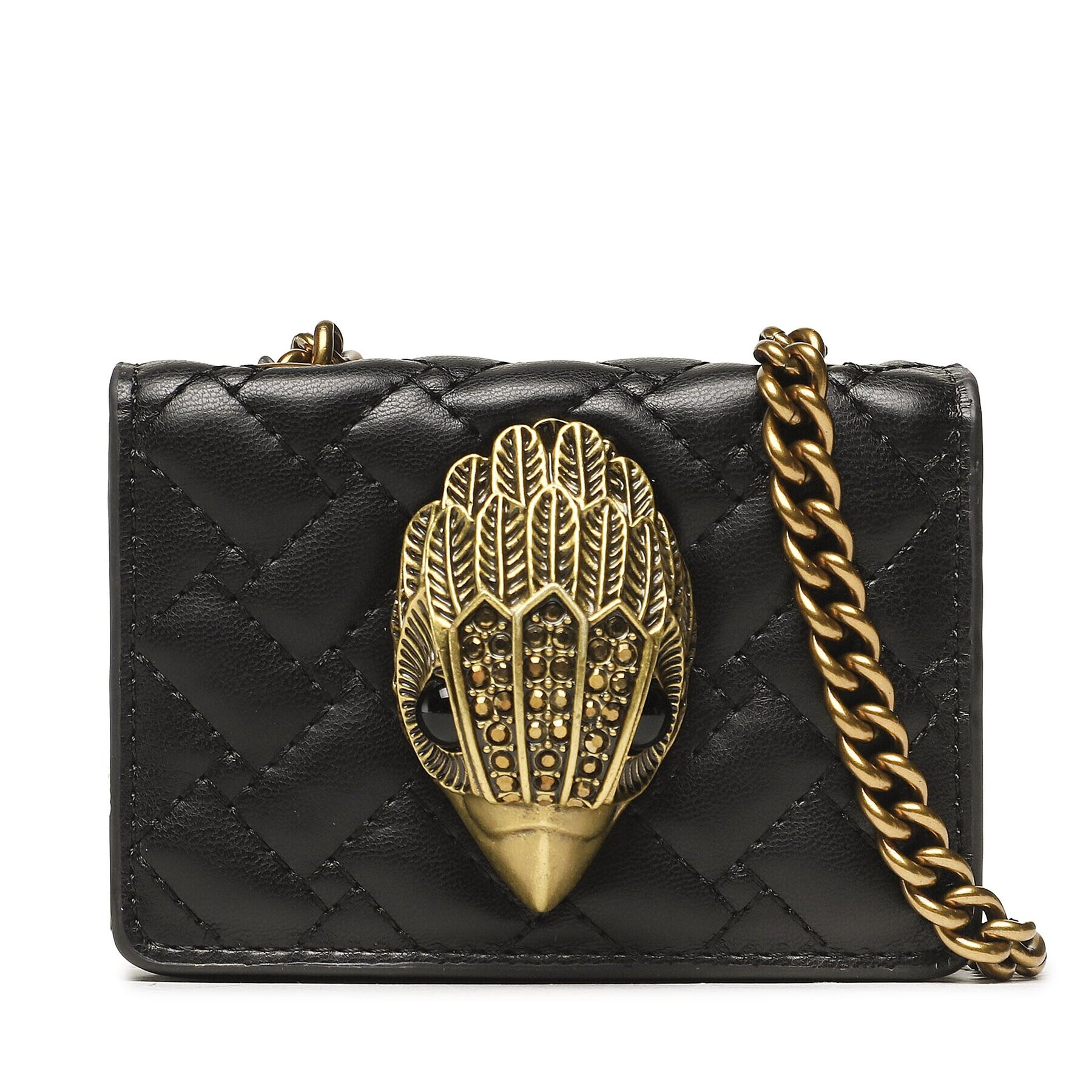 Kurt Geiger Дамска чанта Micro Kensington 9548600979 Черен - Pepit.bg