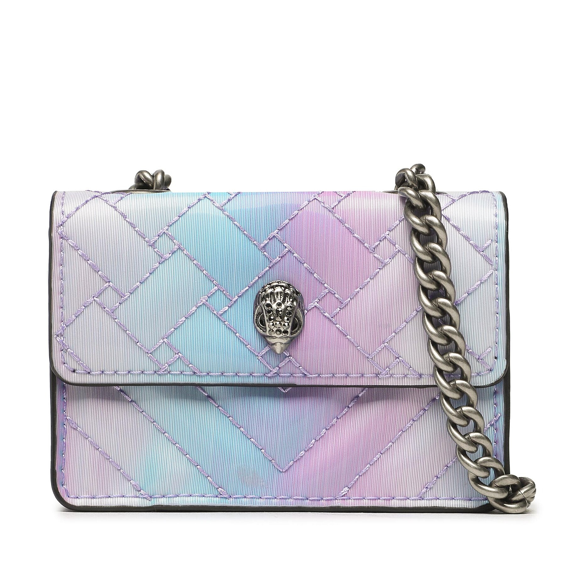 Kurt Geiger Дамска чанта Micro Kensington 9548695979 Син - Pepit.bg