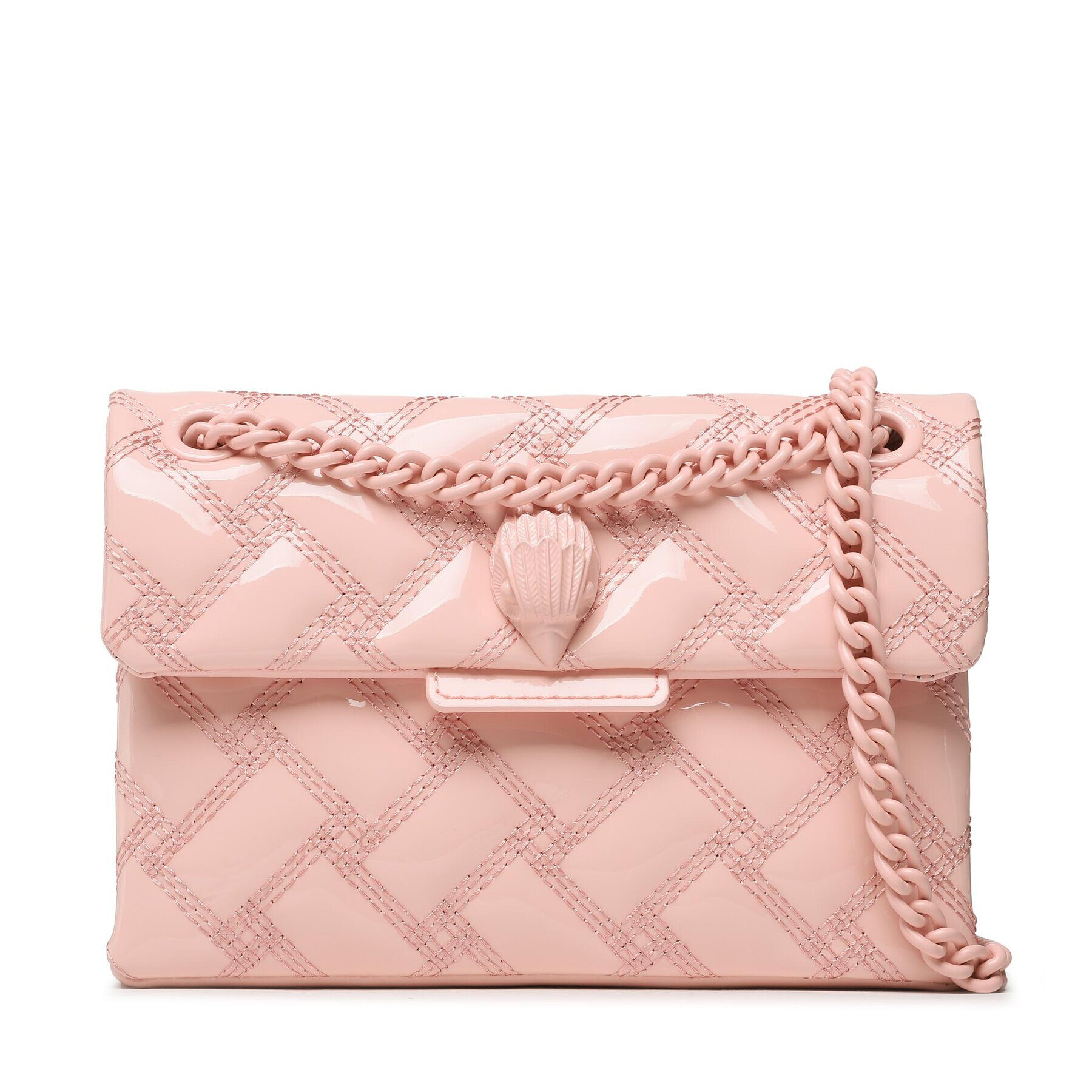 Kurt Geiger Дамска чанта Mini Kensington Drench 9798791109 Розов - Pepit.bg