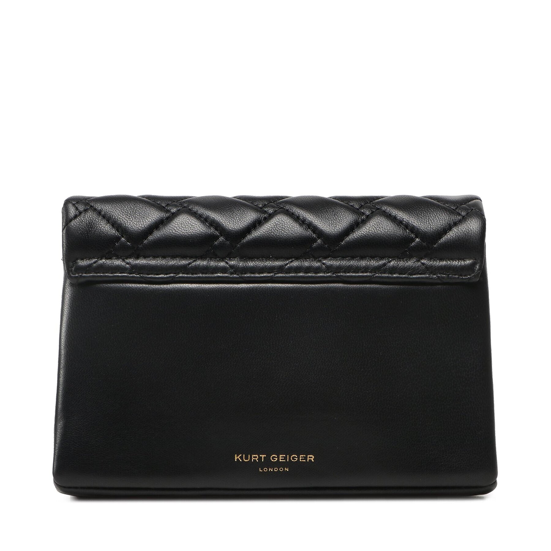 Kurt Geiger Дамска чанта Mini Kensington Flap 9594509109 Черен - Pepit.bg