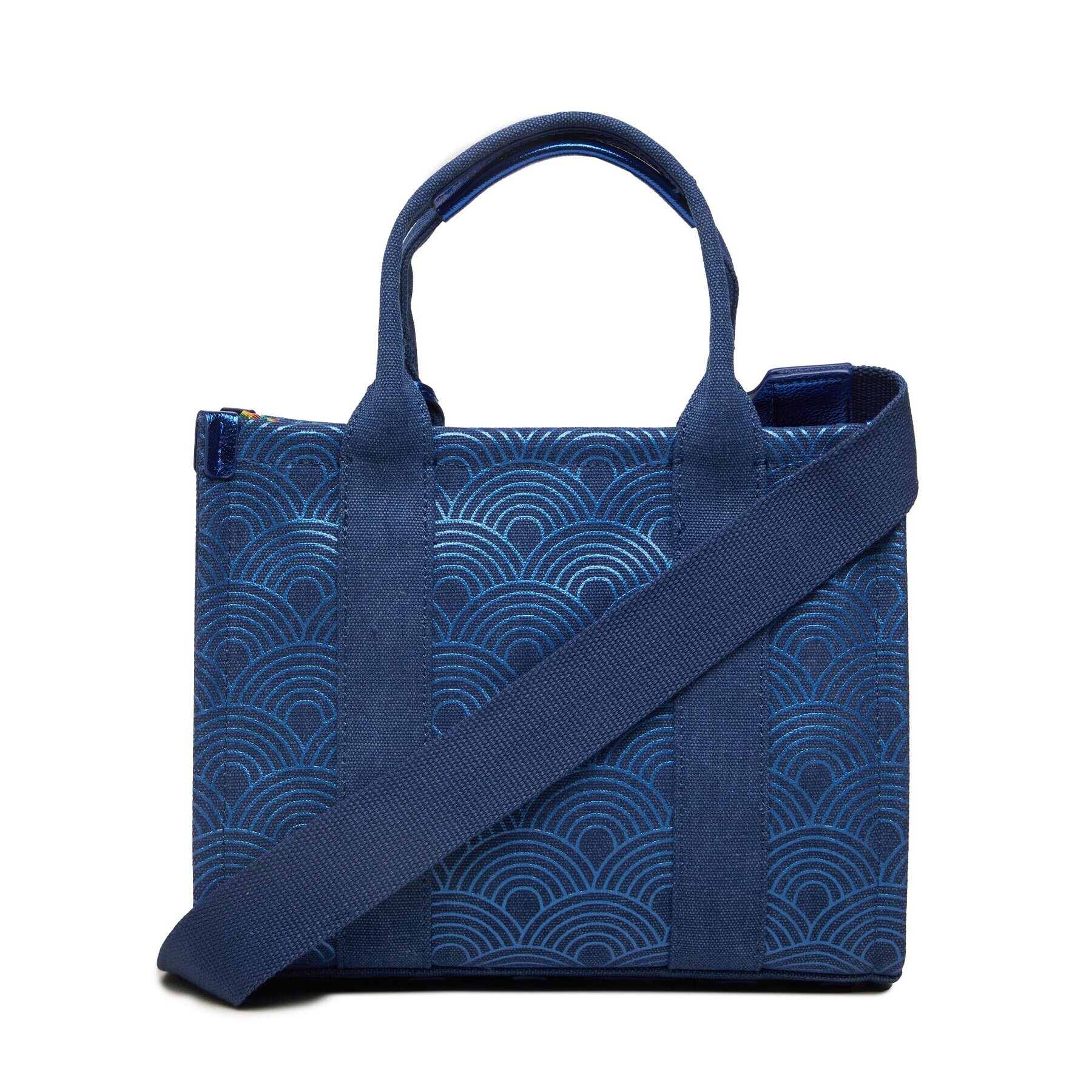 Kurt Geiger Дамска чанта Mini Southbank Tote 9544580609 Син - Pepit.bg