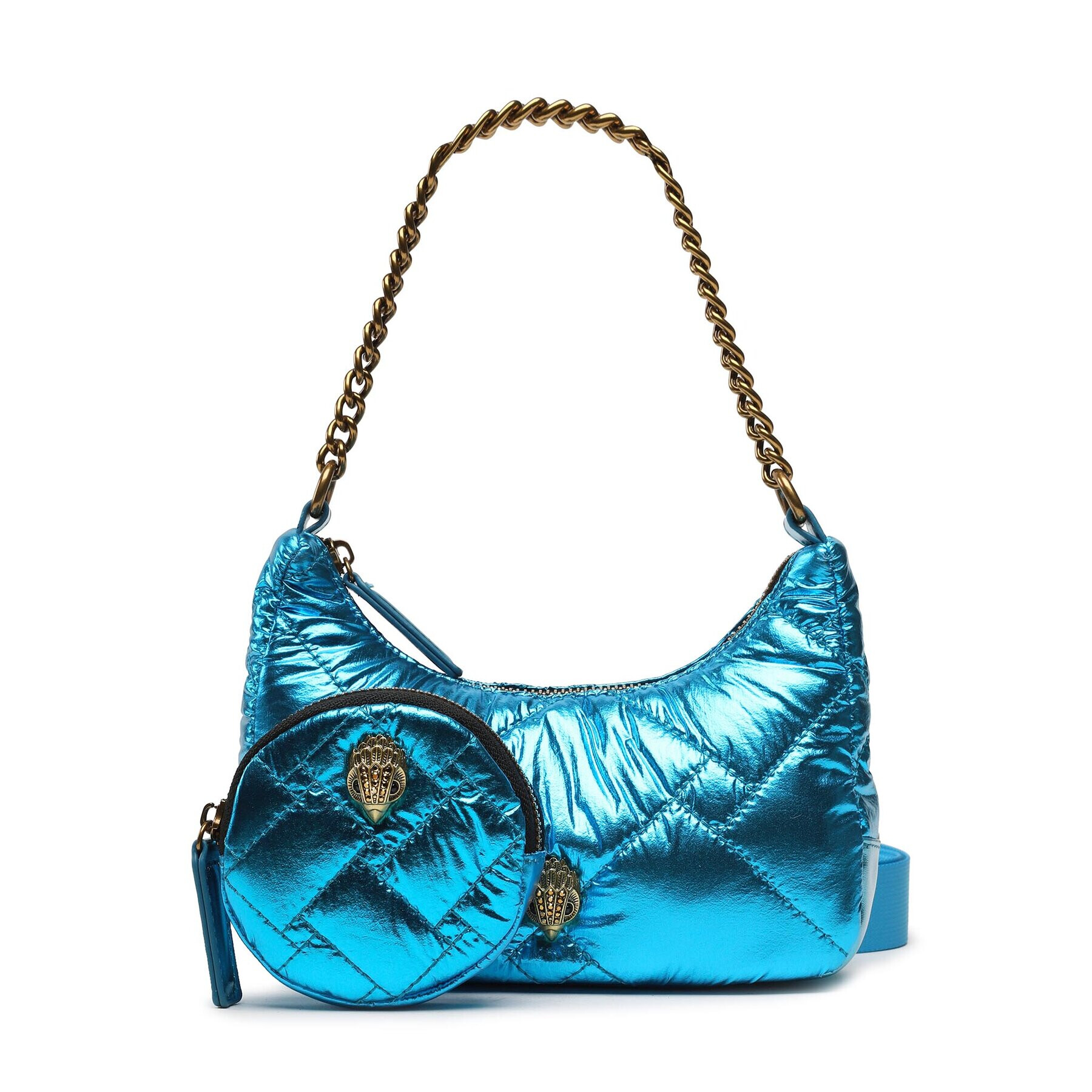 Kurt Geiger Дамска чанта Nylon Sm Multi Xbody 9550182229 Син - Pepit.bg