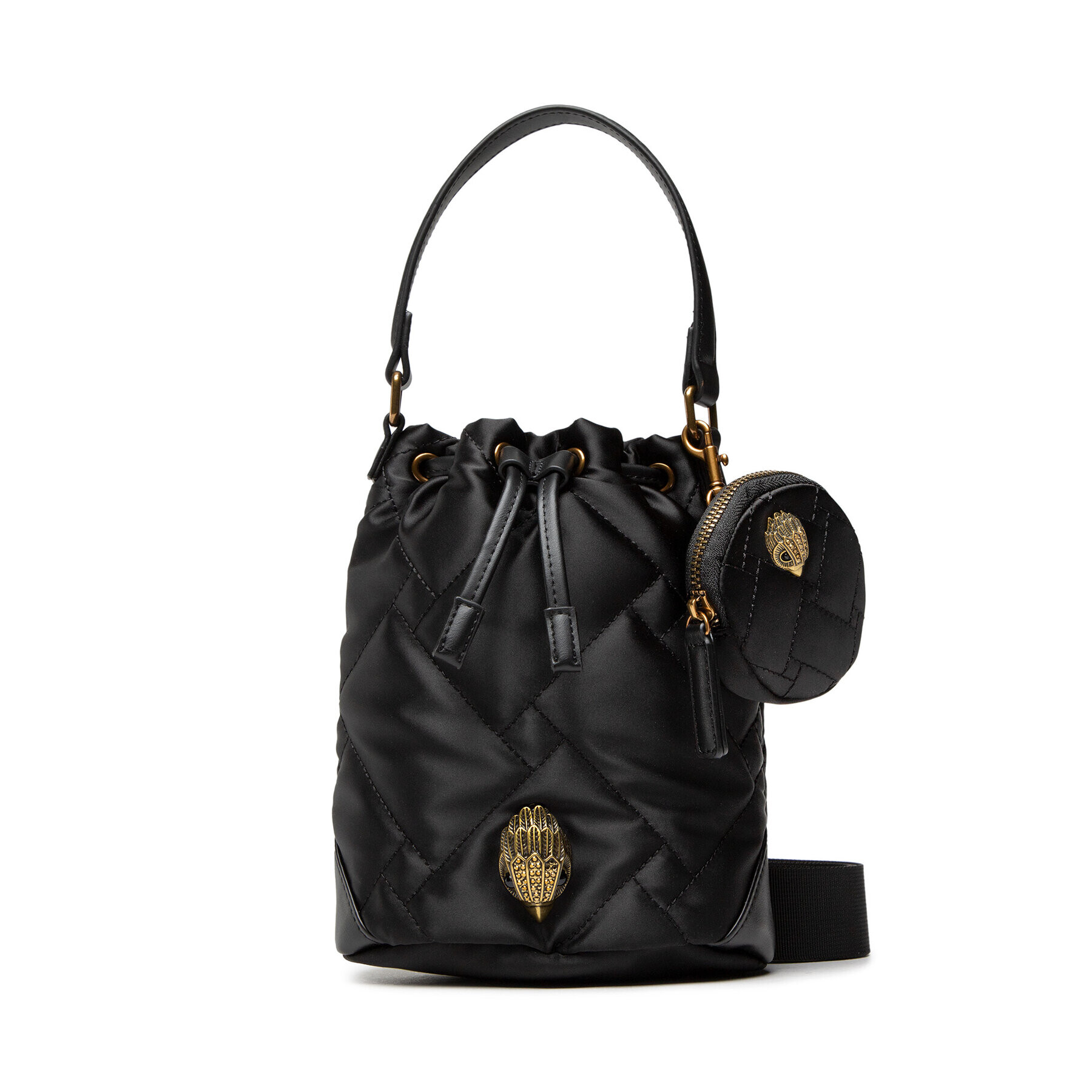 Kurt Geiger Дамска чанта Recycled Multi Drawstring 9316700229 Черен - Pepit.bg