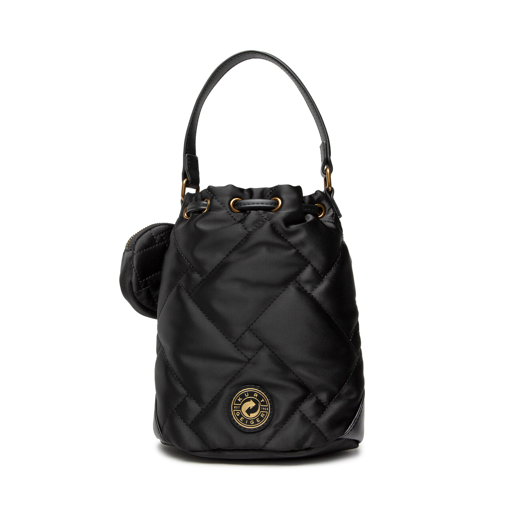 Kurt Geiger Дамска чанта Recycled Multi Drawstring 9316700229 Черен - Pepit.bg