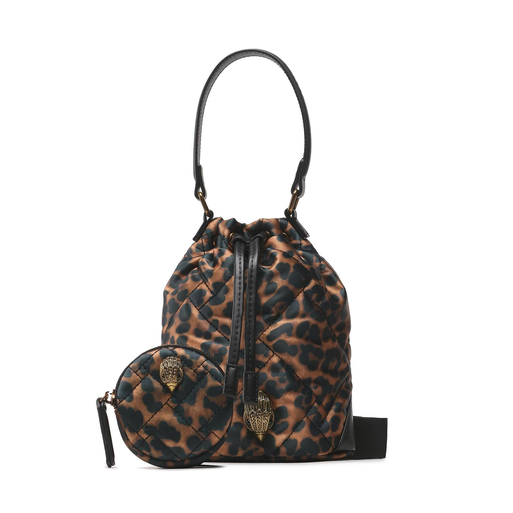 Kurt Geiger Дамска чанта Recycled Multi Drawstring 9316732229 Кафяв - Pepit.bg