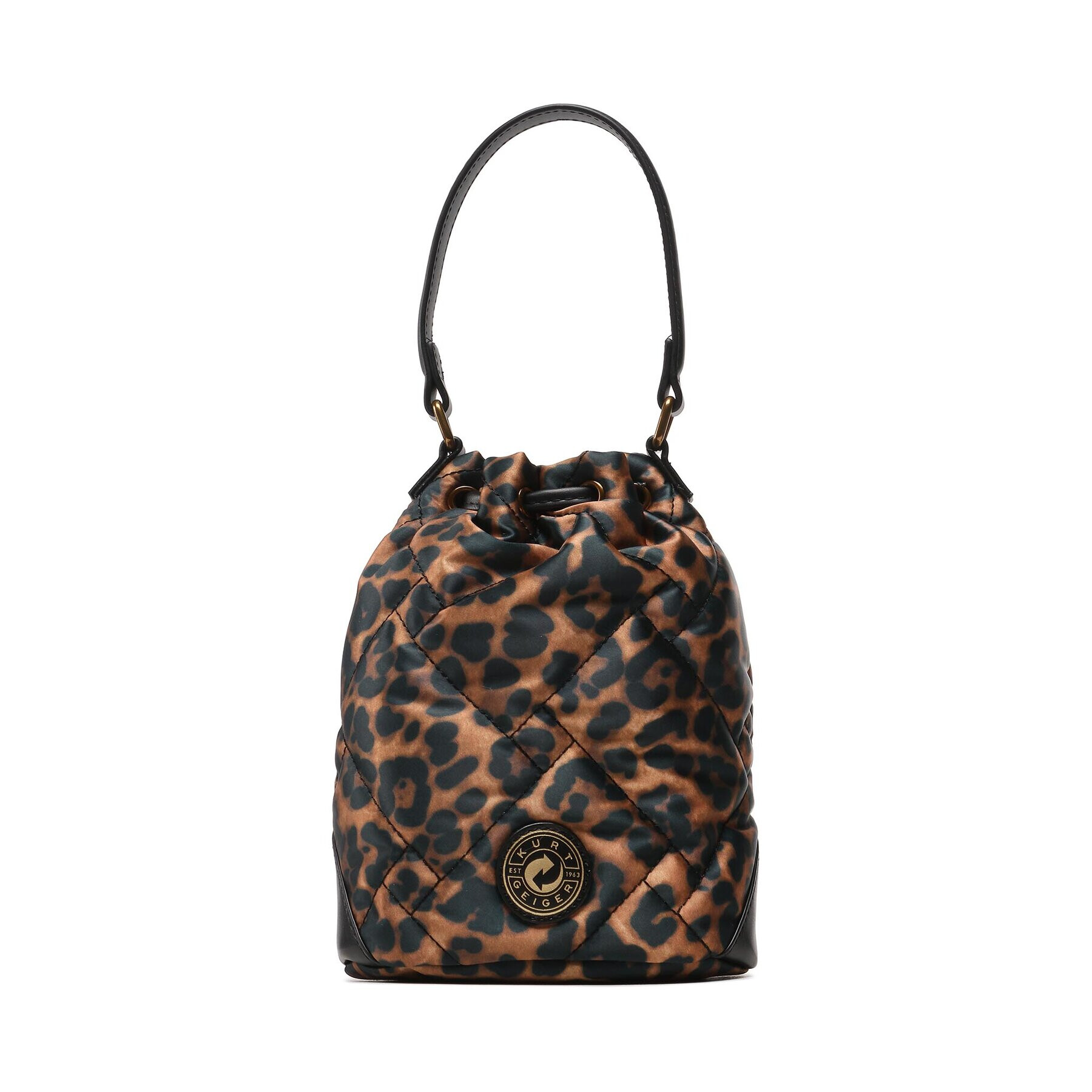 Kurt Geiger Дамска чанта Recycled Multi Drawstring 9316732229 Кафяв - Pepit.bg