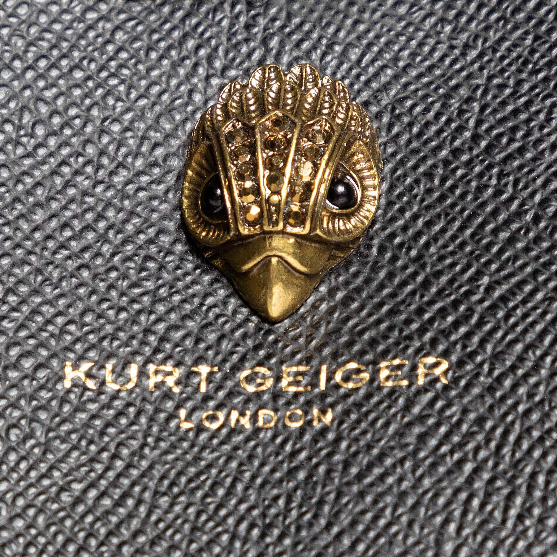Kurt Geiger Дамска чанта Richmond 2888400109 Черен - Pepit.bg
