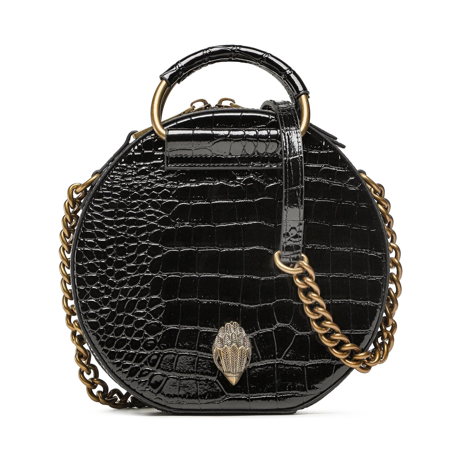 Kurt Geiger Дамска чанта Round Shoreditch Bag 9079000119 Черен - Pepit.bg