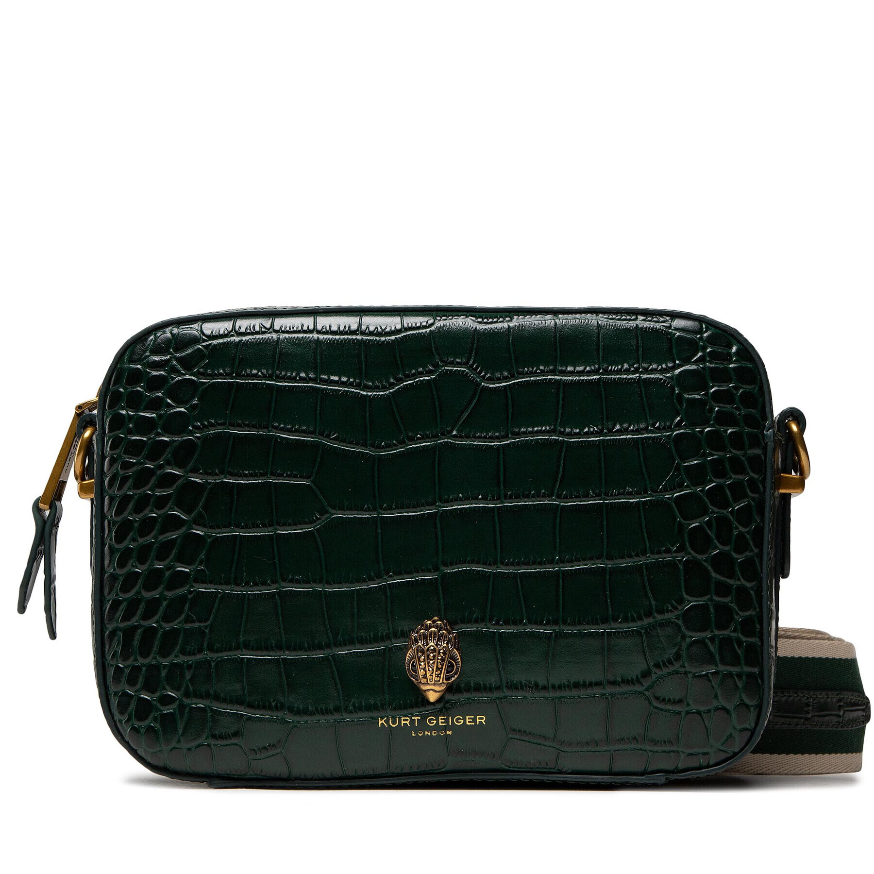 Kurt Geiger Дамска чанта Shoreditch Camera Bag 8474171119 Зелен - Pepit.bg