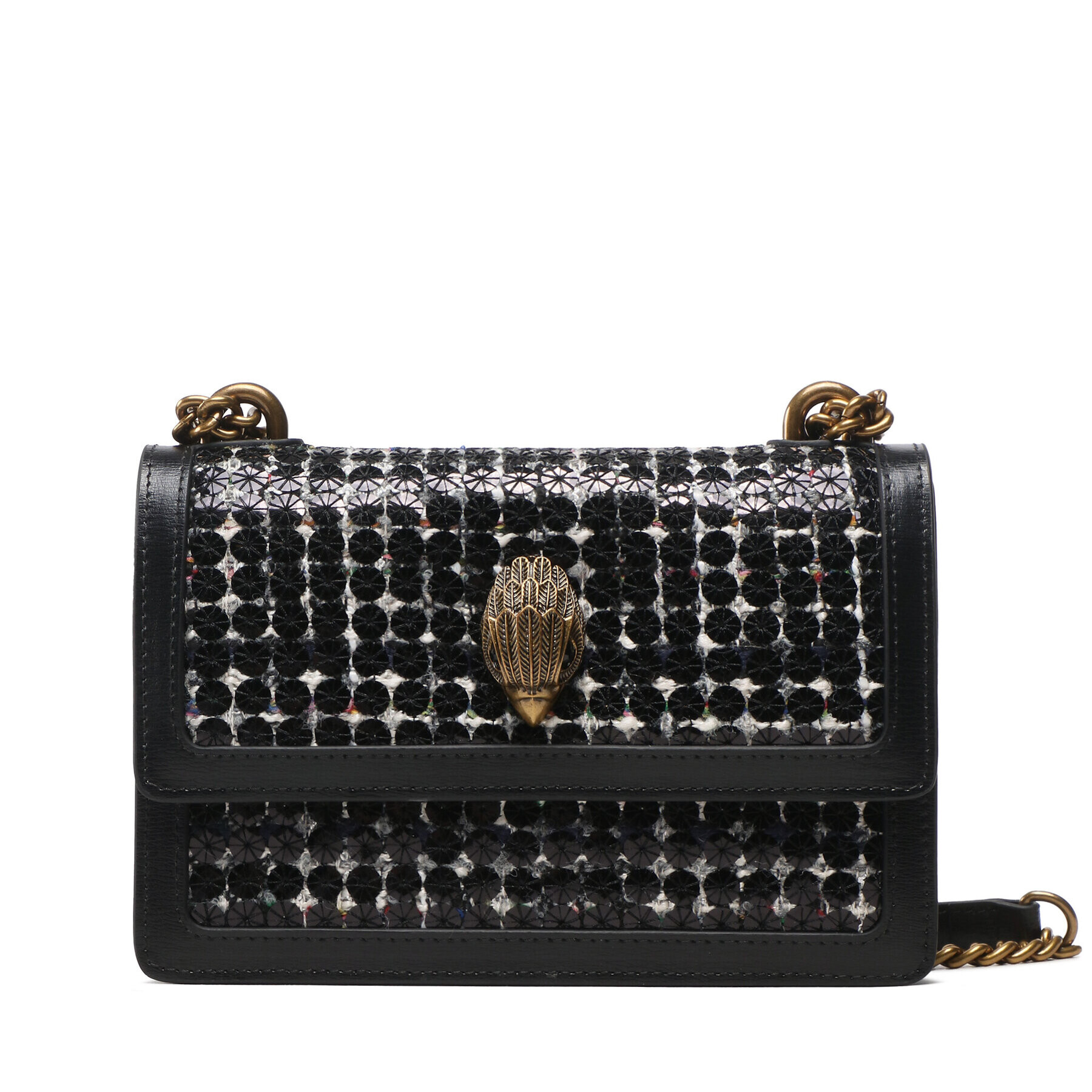 Kurt Geiger Дамска чанта Shorteditch Sm Crossbody Черен - Pepit.bg