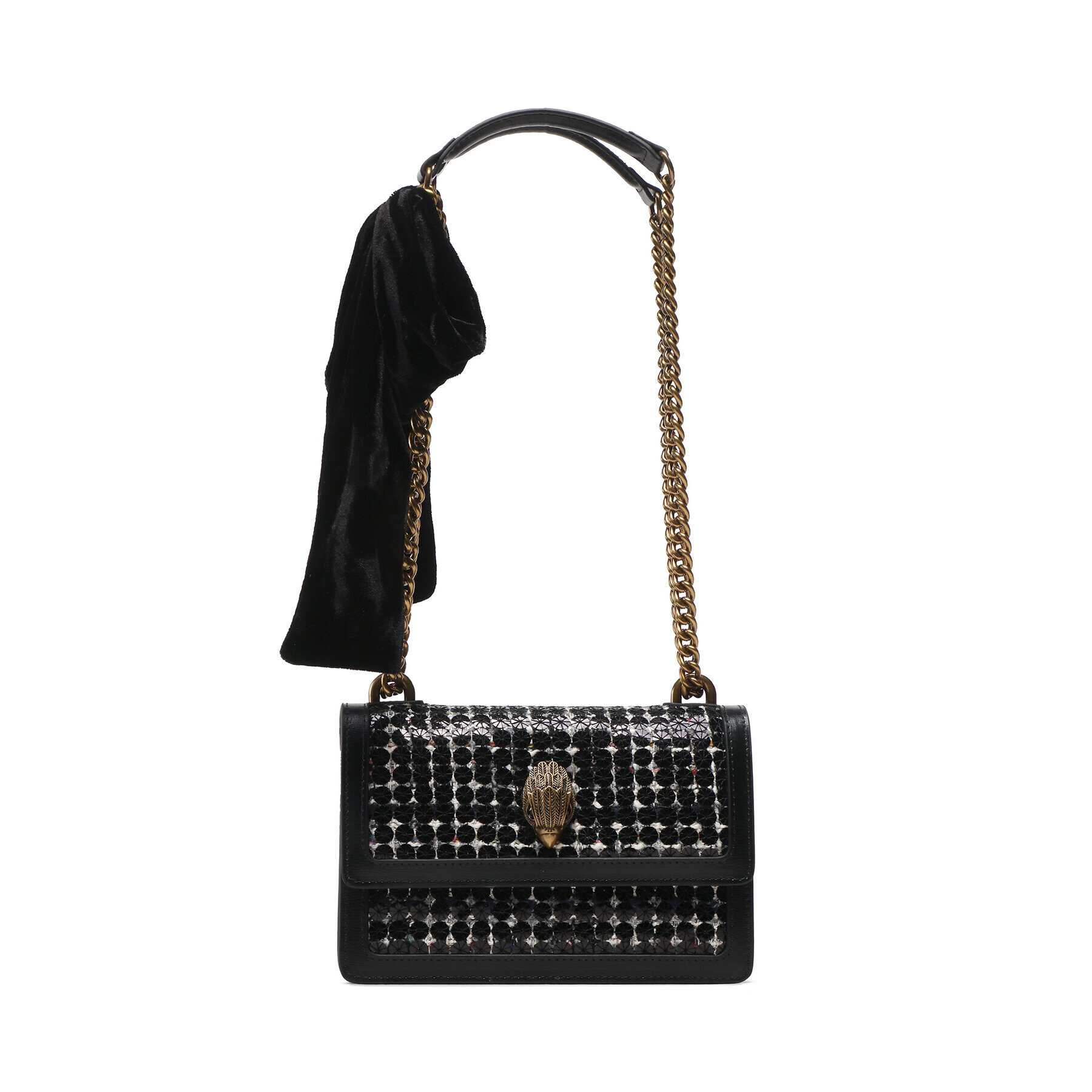 Kurt Geiger Дамска чанта Shorteditch Sm Crossbody Черен - Pepit.bg