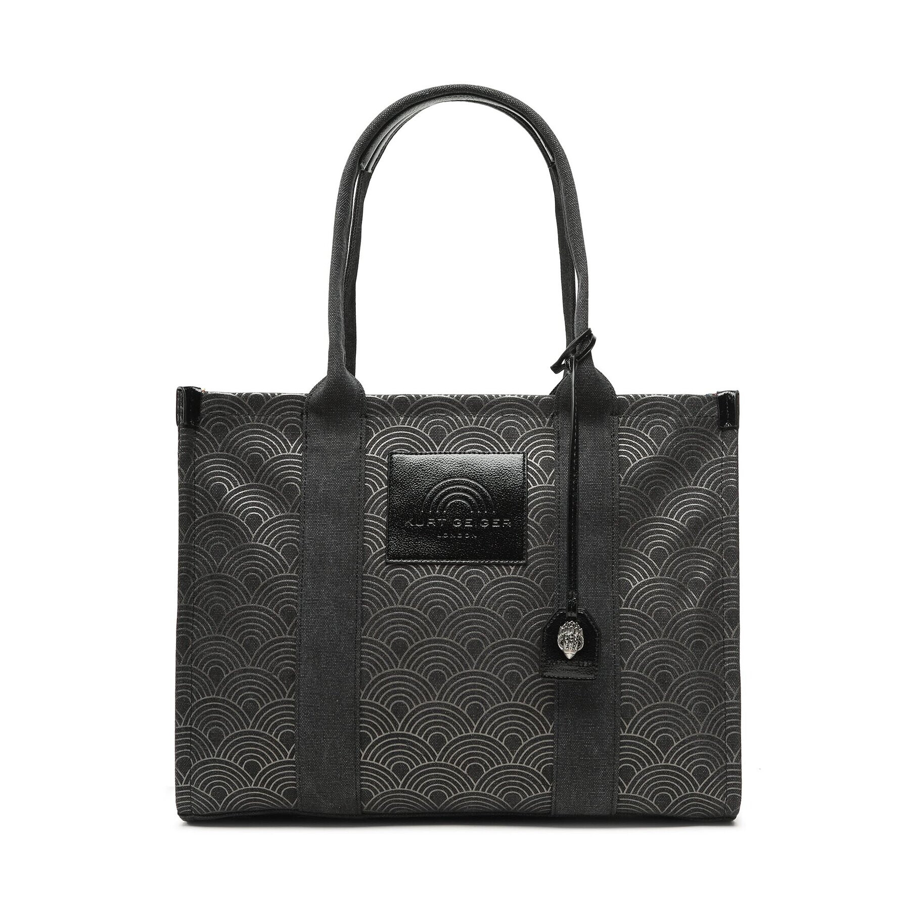 Kurt Geiger Дамска чанта Shoutbank Tote 9544100609 Черен - Pepit.bg