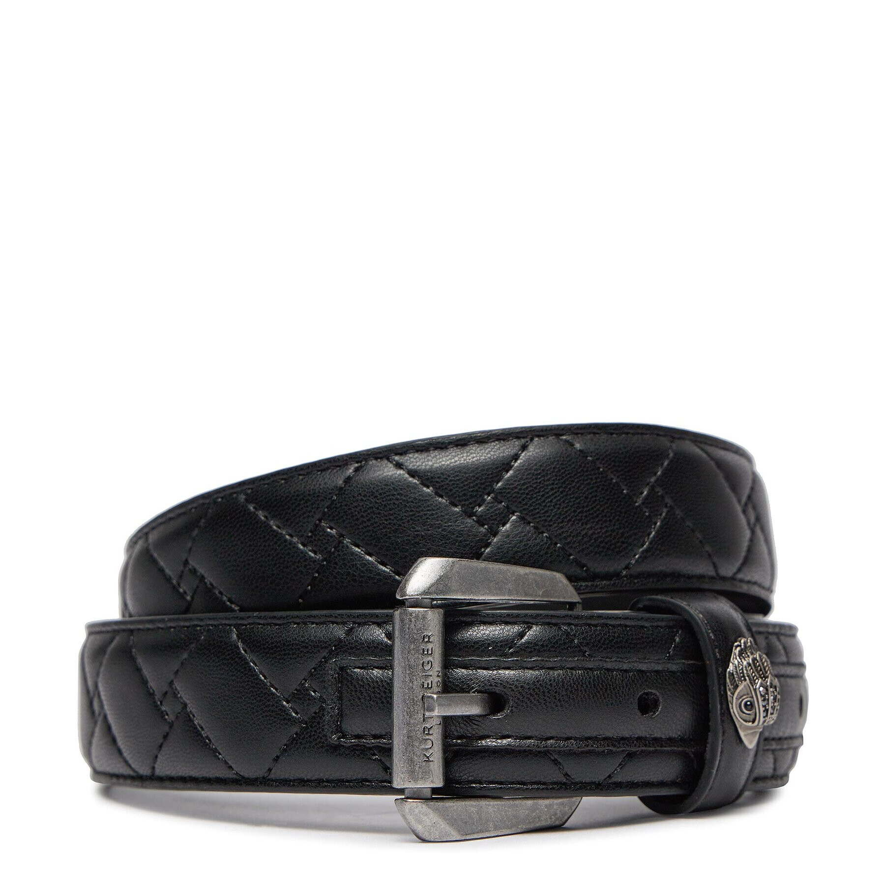 Kurt Geiger Дамски колан Kensington 760205109 Черен - Pepit.bg