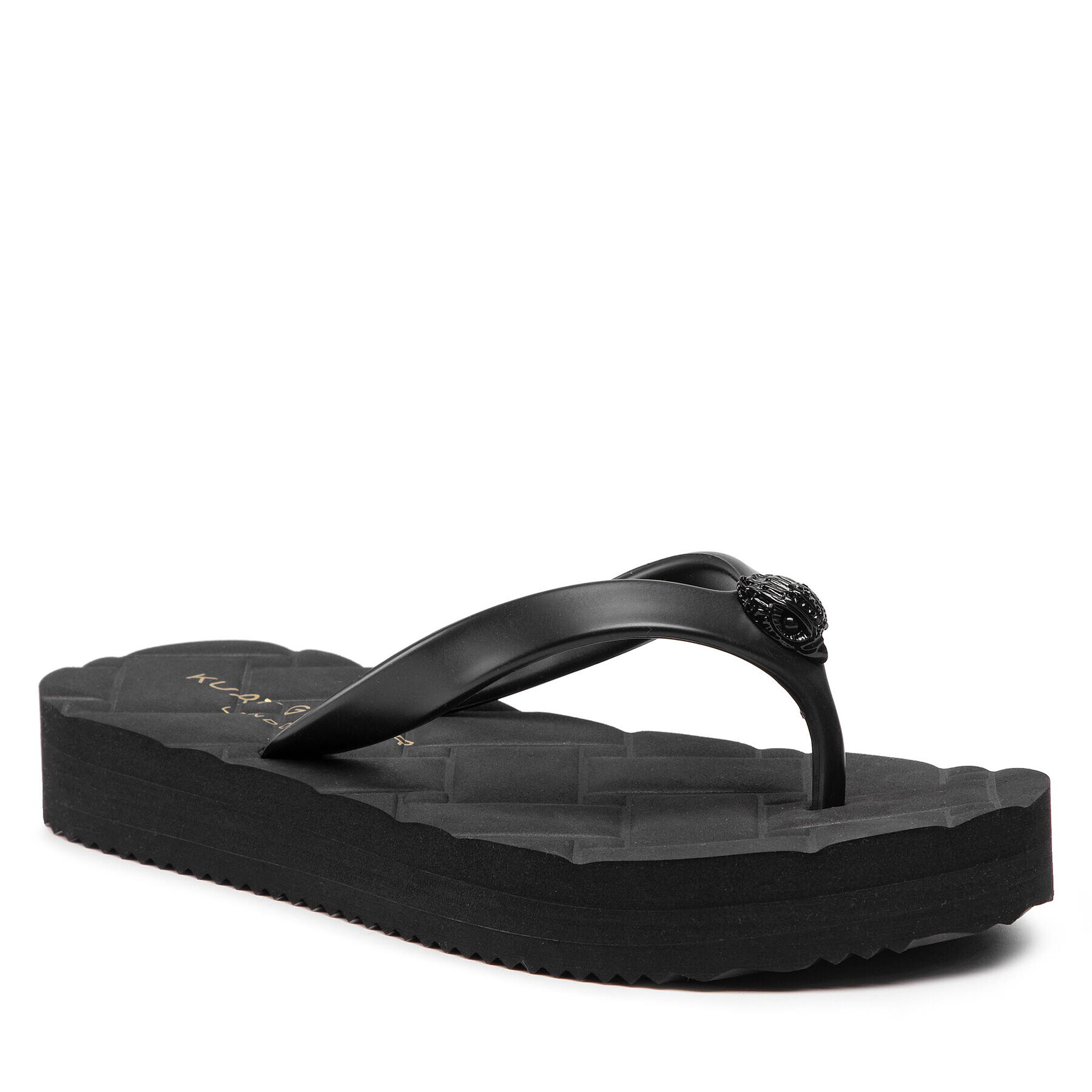 Kurt Geiger Джапанки Kensington Q Flip Flop 8915300979 Черен - Pepit.bg