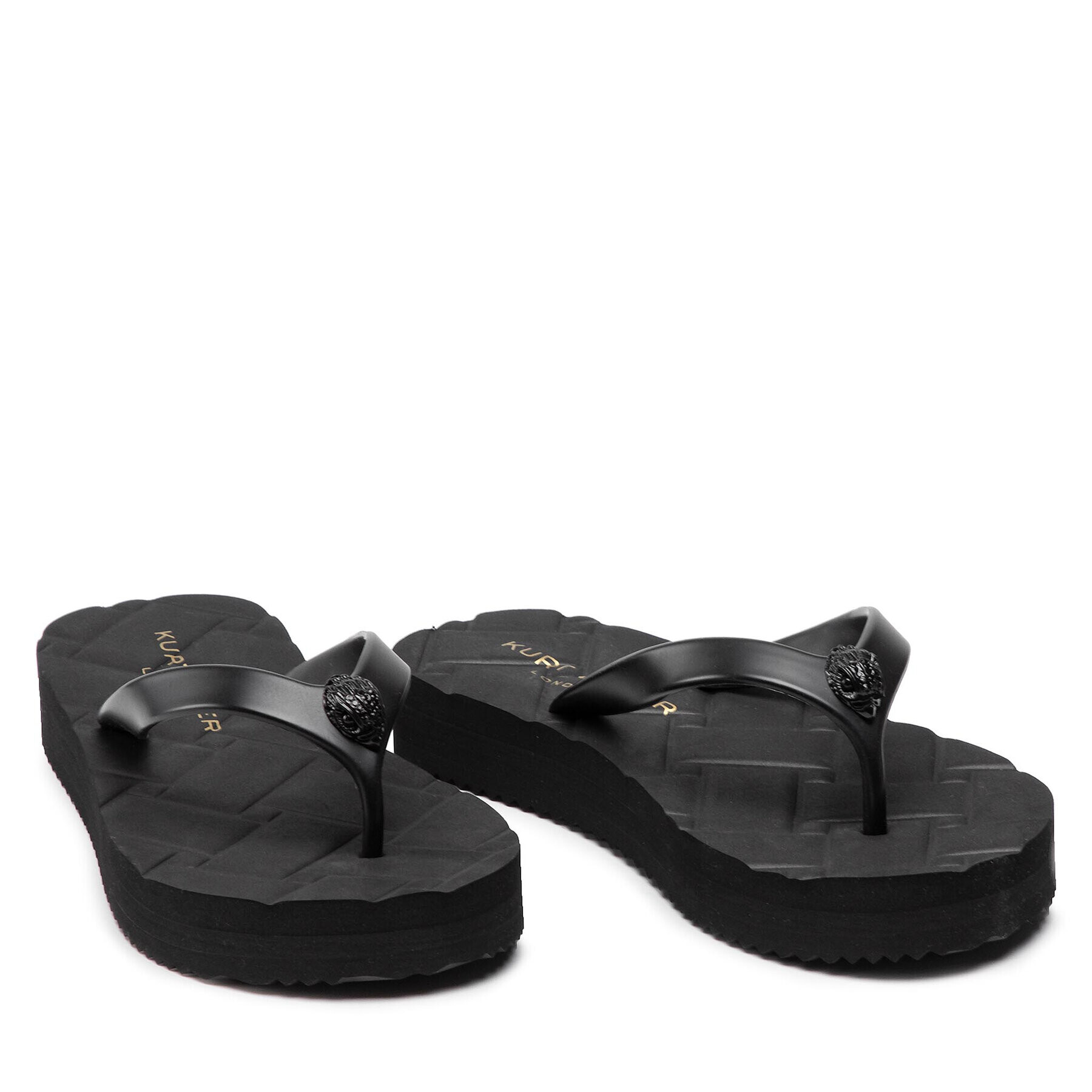 Kurt Geiger Джапанки Kensington Q Flip Flop 8915300979 Черен - Pepit.bg